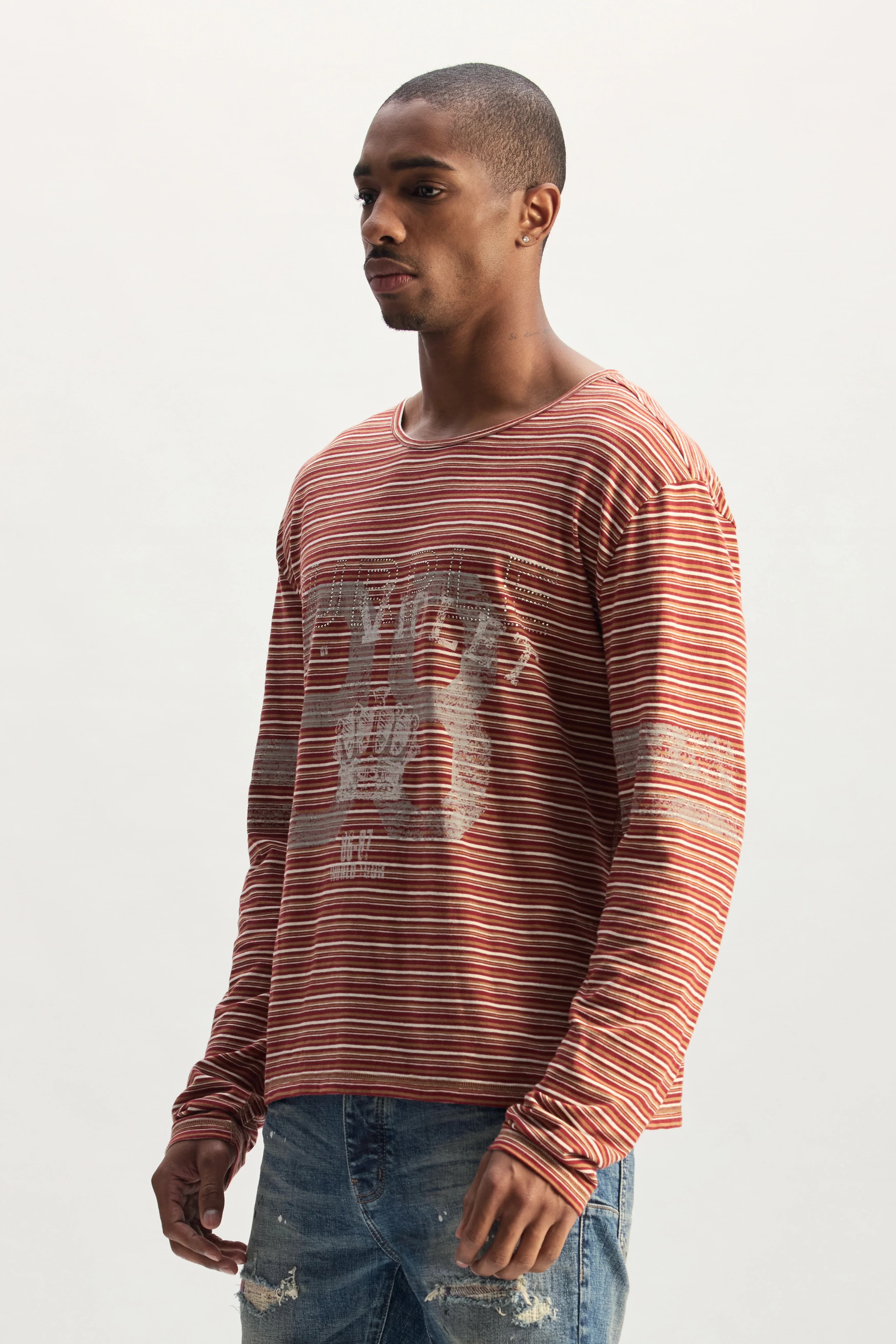 St. Violet Boatneck Long Sleeve by Purple Brand