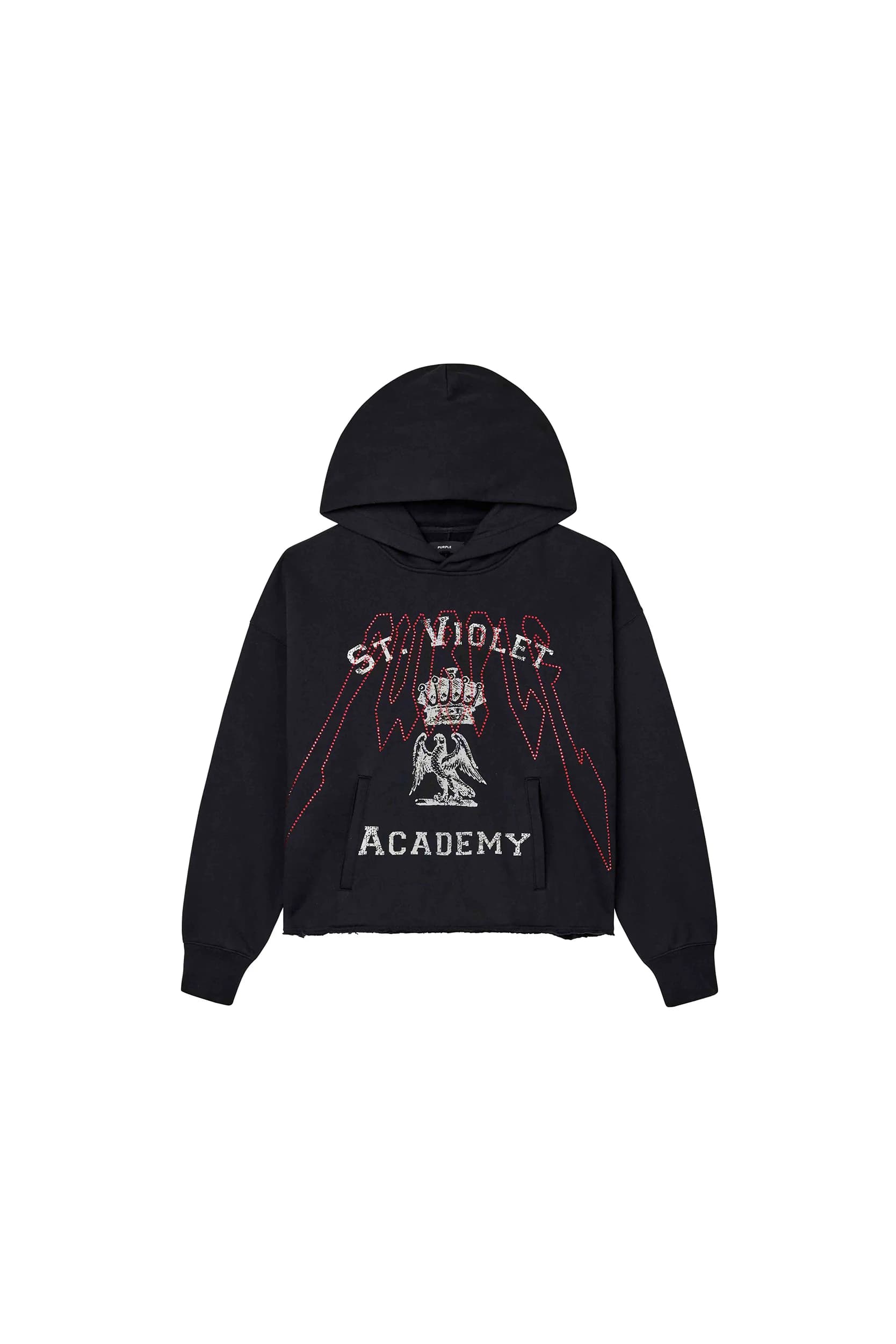 St. Violet Crystals Hoodie by Purple Brand
