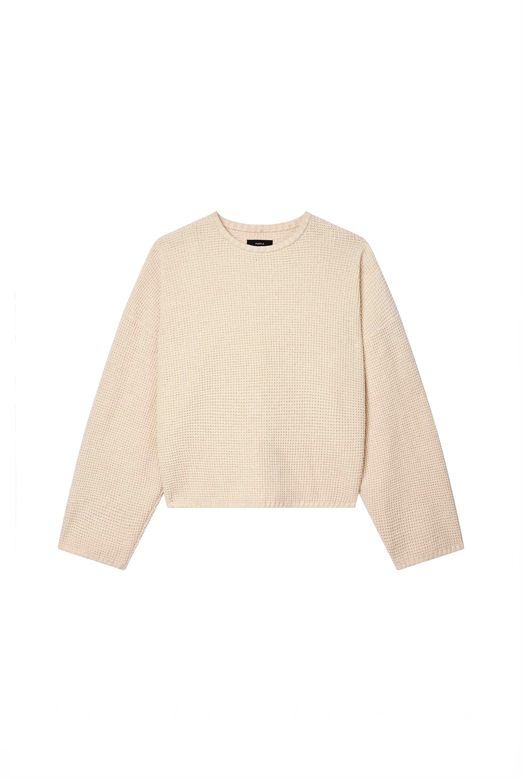 Gothic Oversized Crew Sweater by Purple Brand