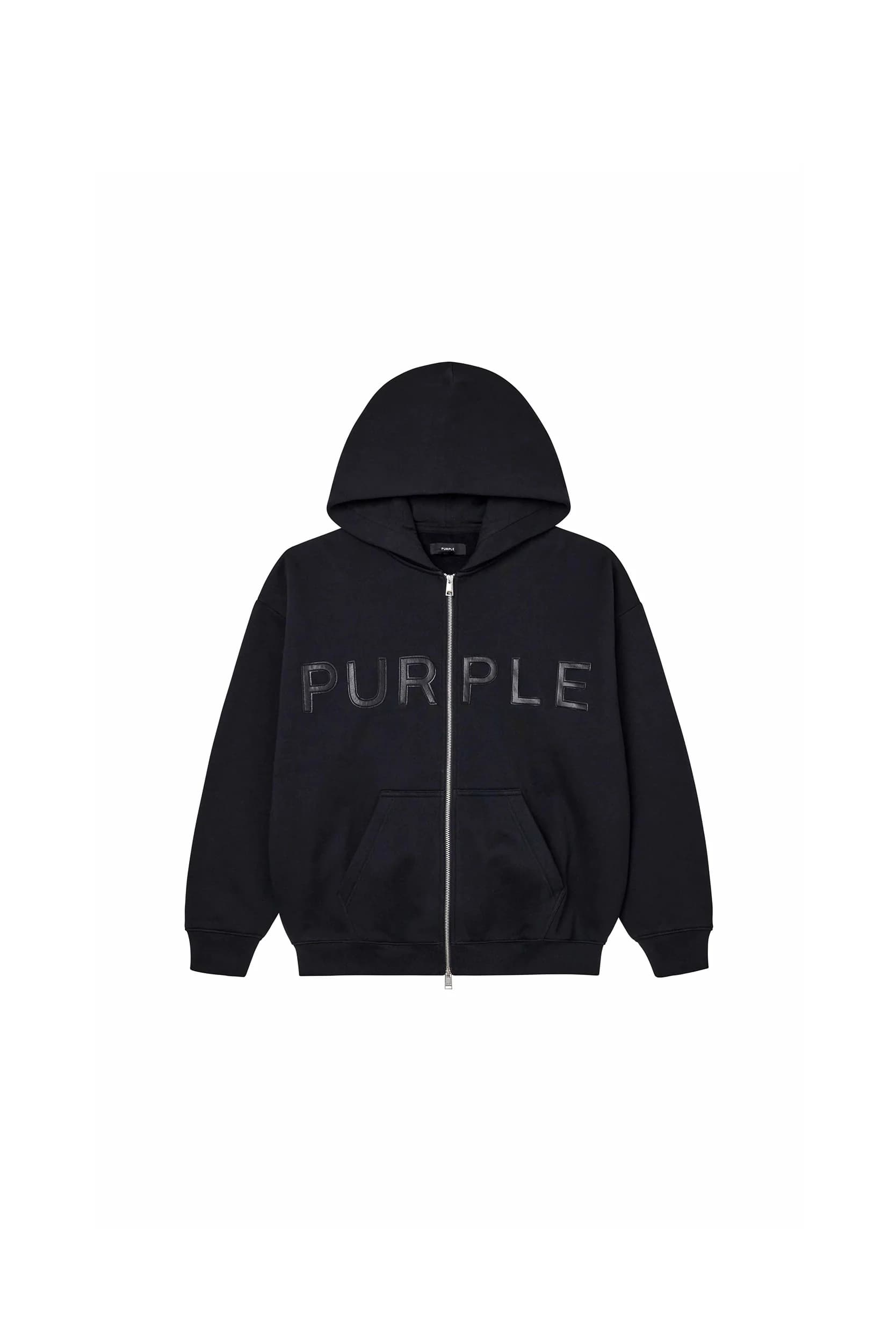 Chopped Zip Up Hoodie by Purple Brand