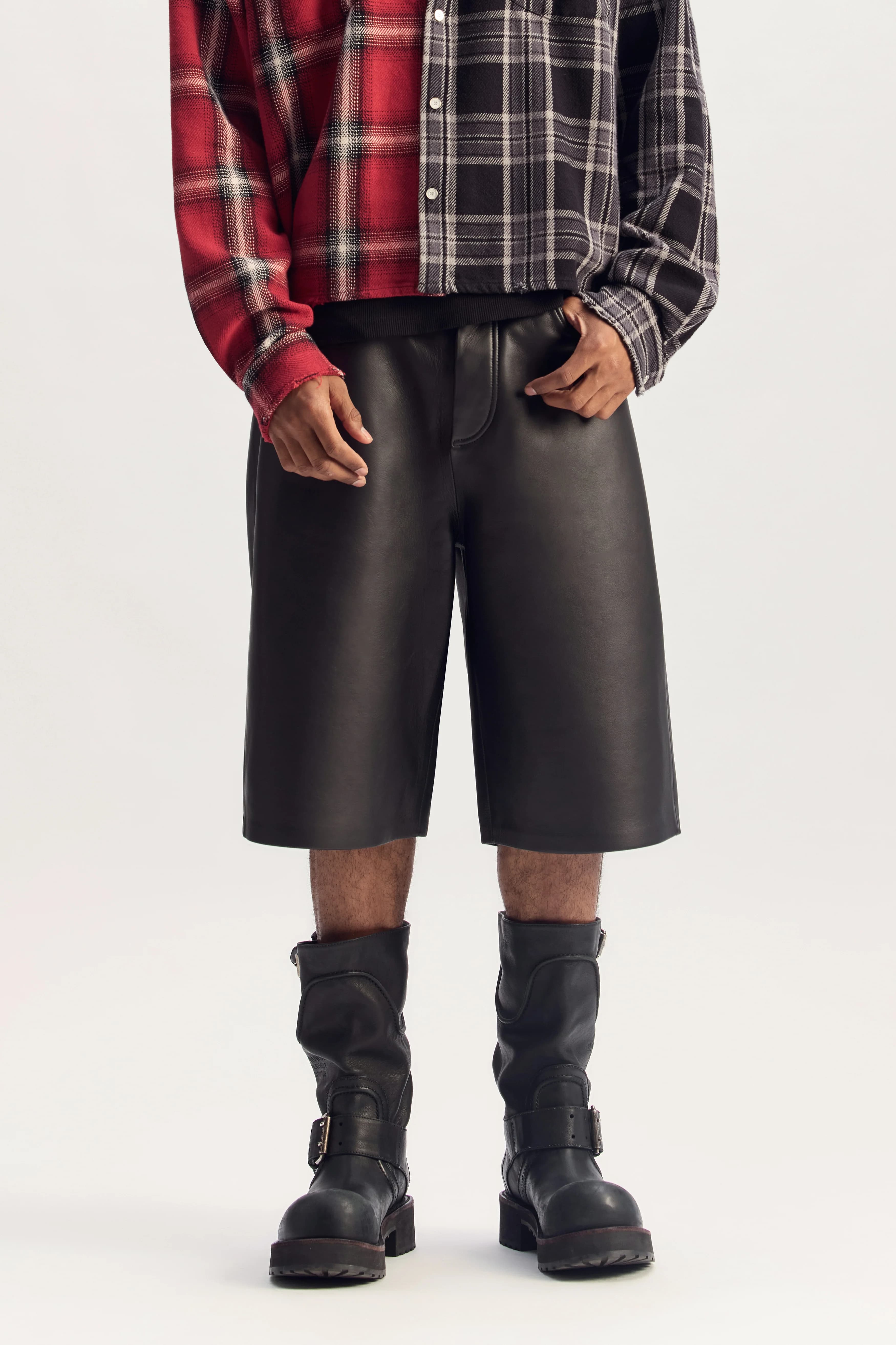 Leather Bonded Short 5