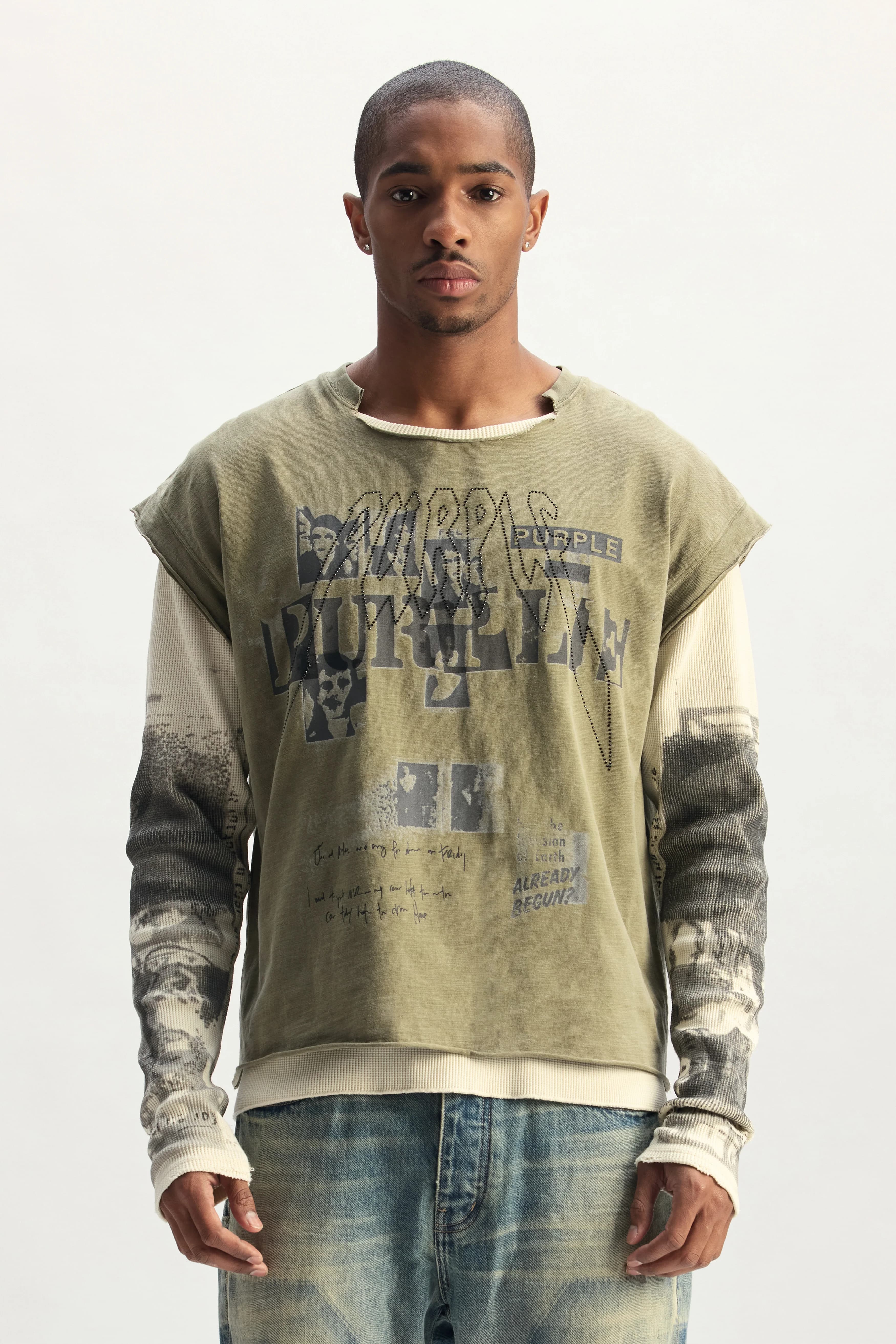 Clippings Double Layer Tee 2