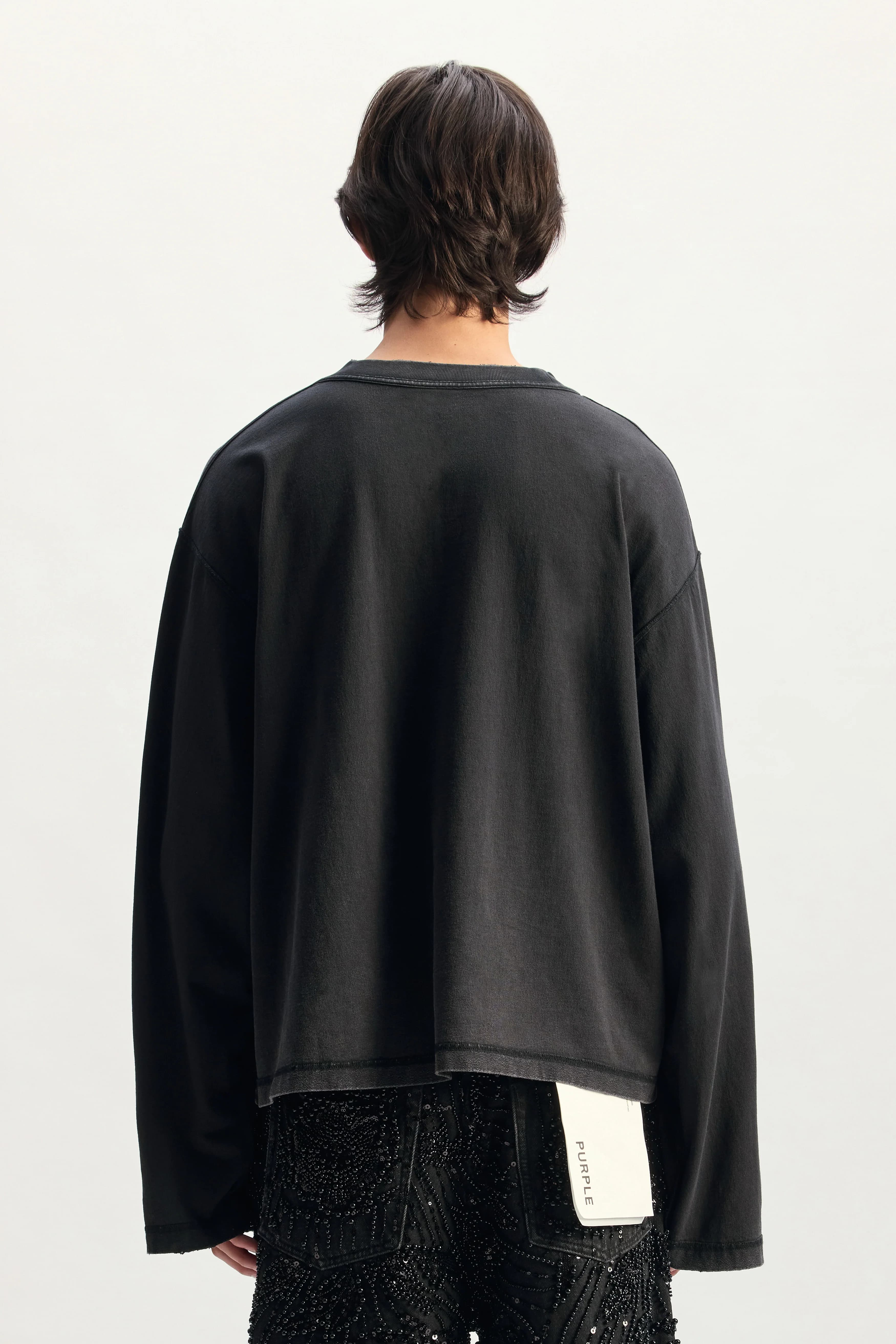 Half & Half Wide Long Sleeve 4