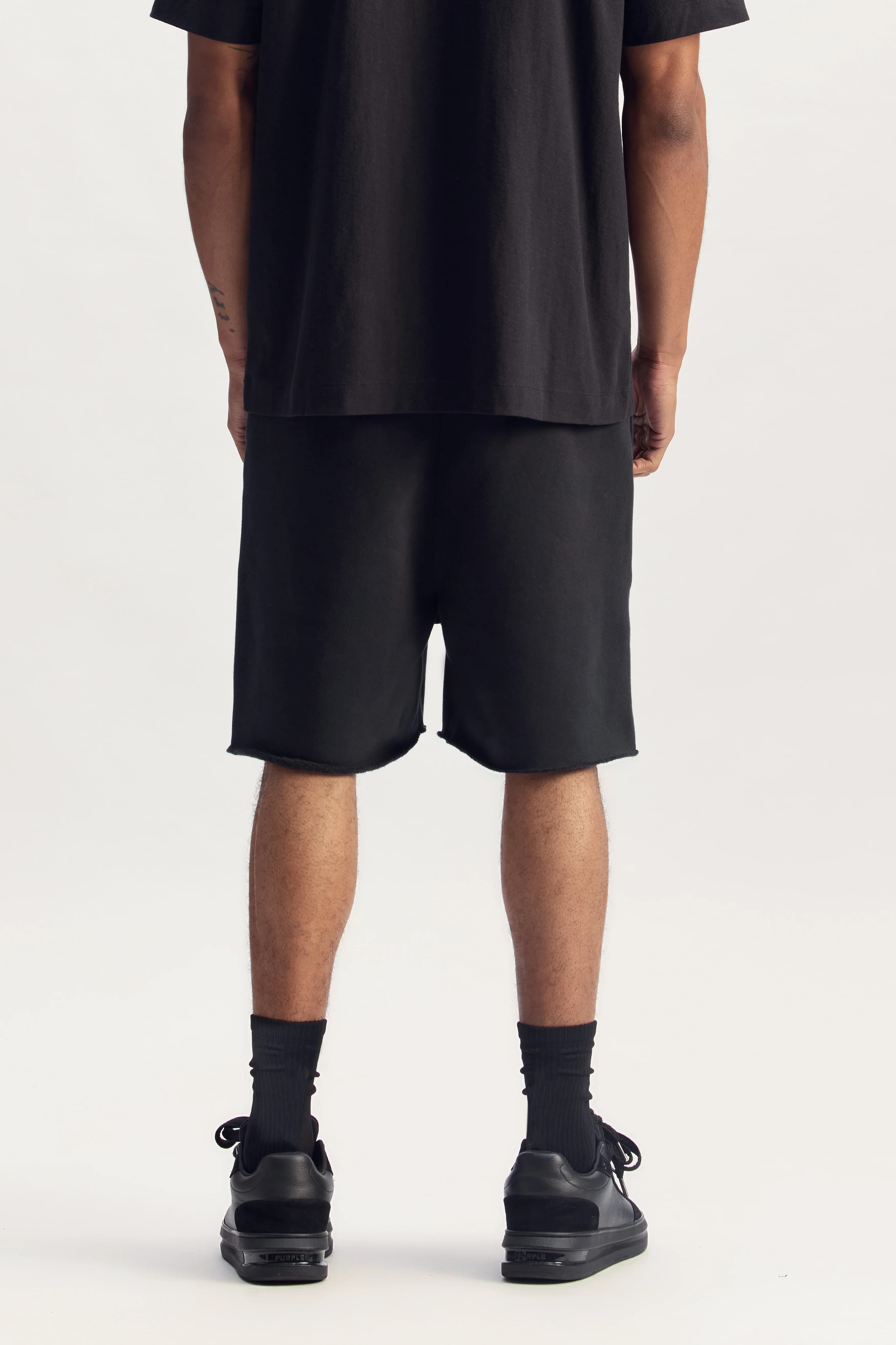 Smudged Gothic Short by Purple Brand