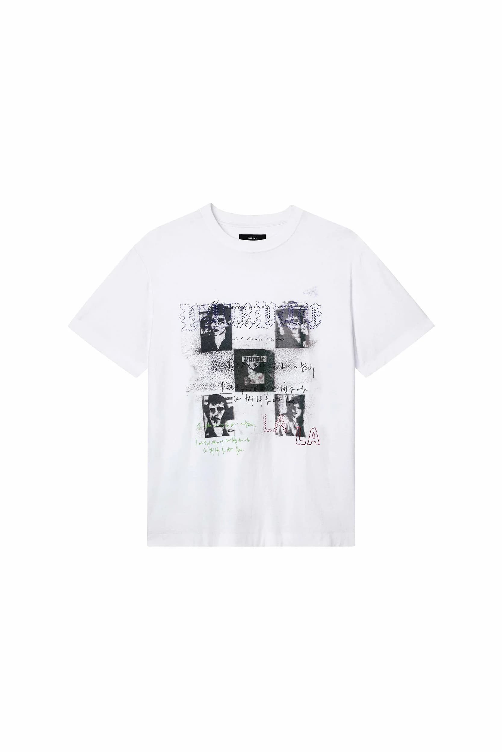 Portraits Tee by Purple Brand