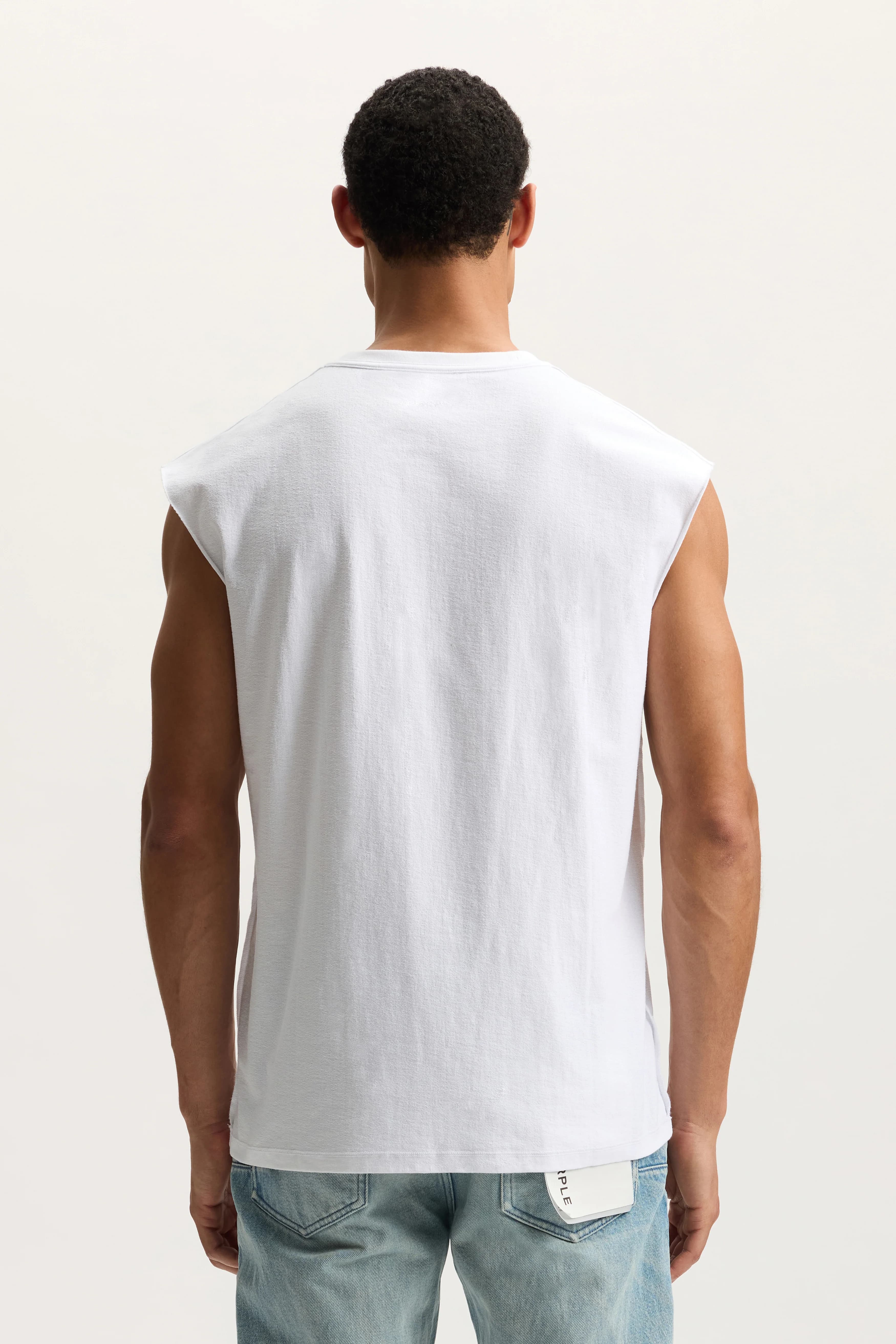 Beaded Wordmark Tank Top 4