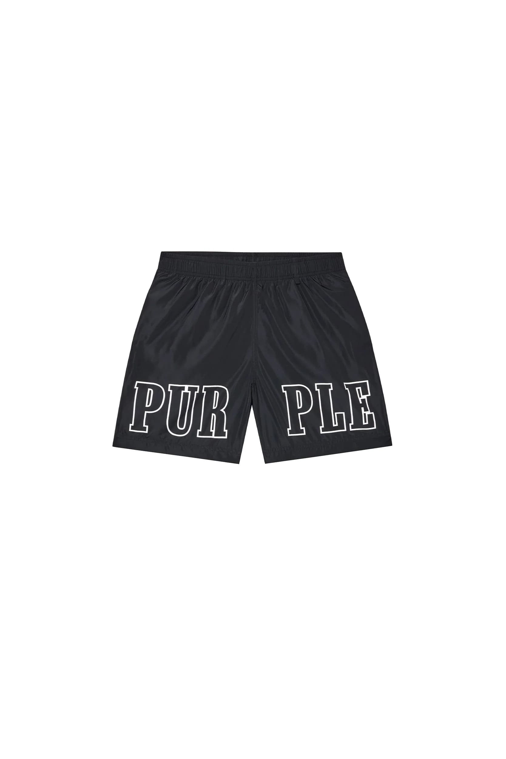 Wordmark Outline Swim Short by Purple Brand