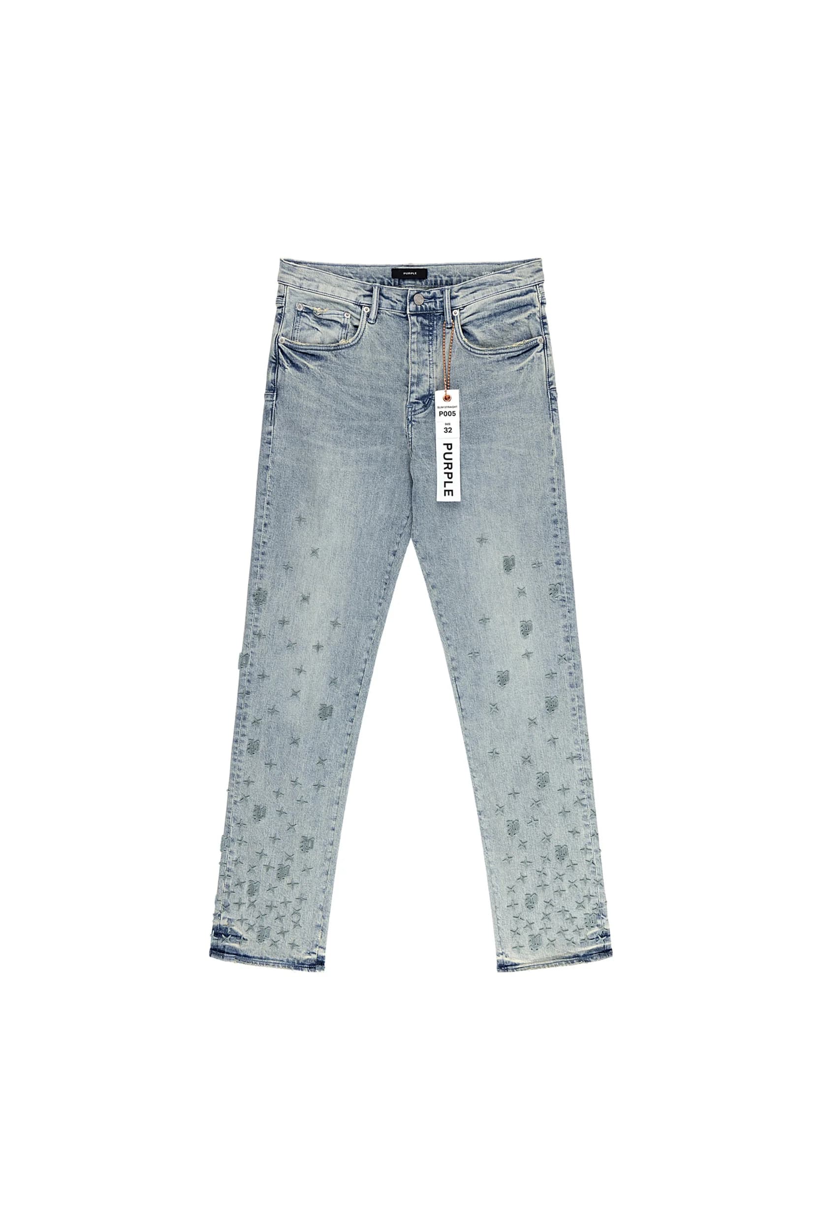P005 Monogram Stars Tuffetage by Purple Brand