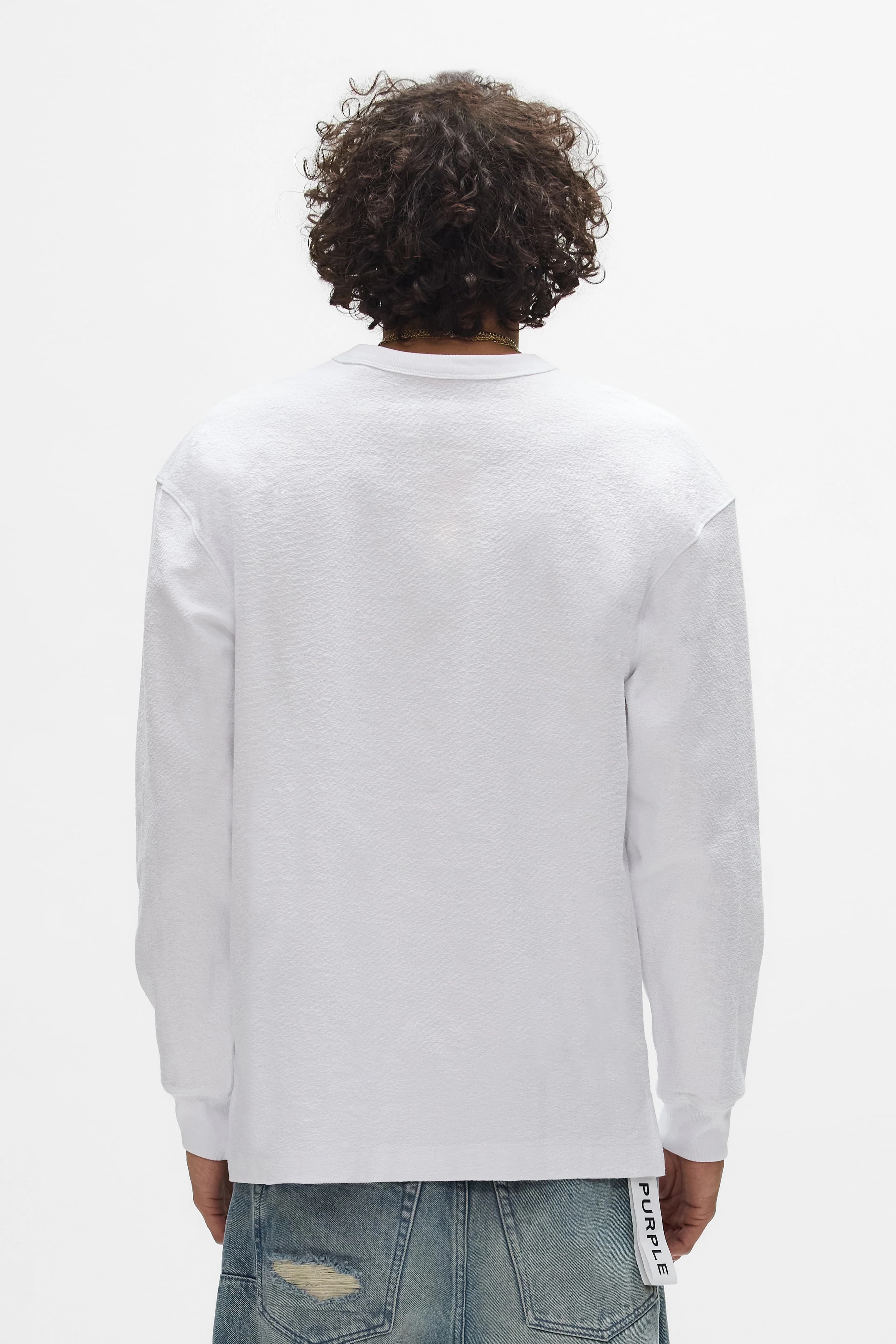 Scattered Gothic Pearls Long Sleeve by Purple Brand