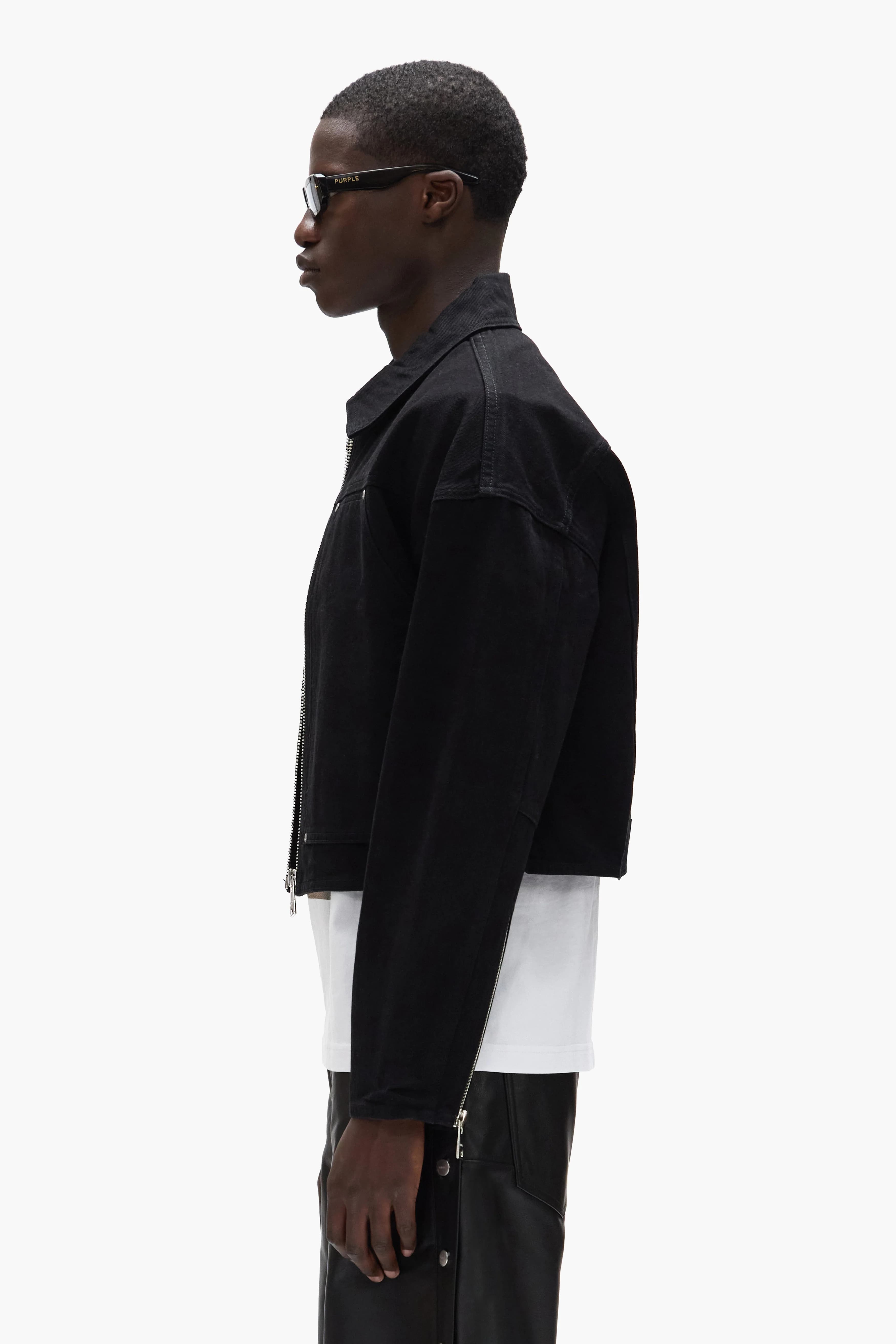Cropped Carpenter Jacket 2