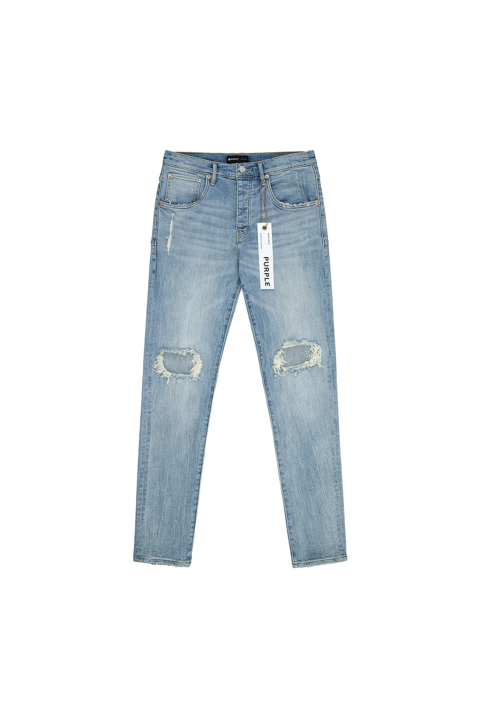 P002 Light Indigo Blowout by Purple Brand