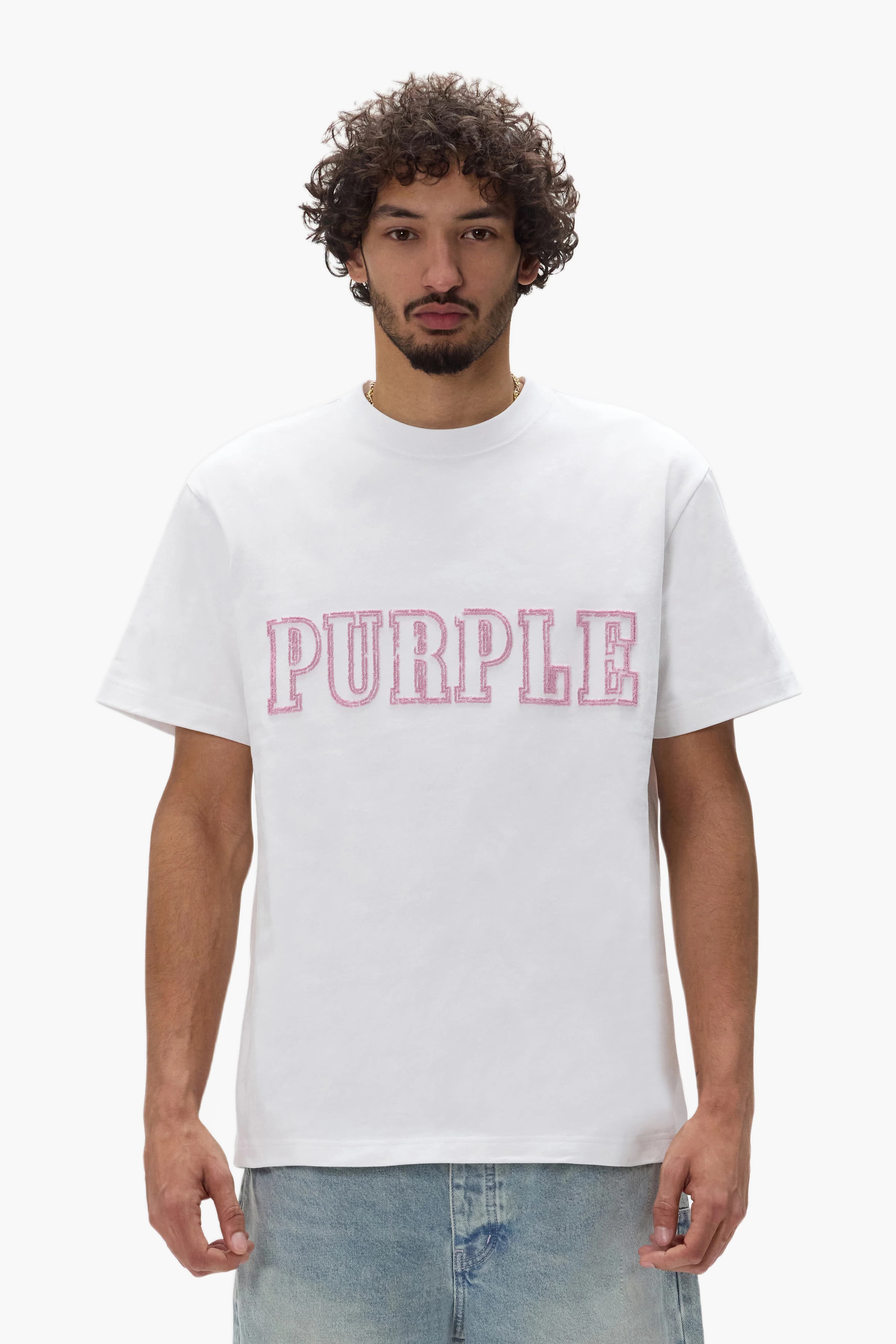 Wordmark Tee by Purple Brand