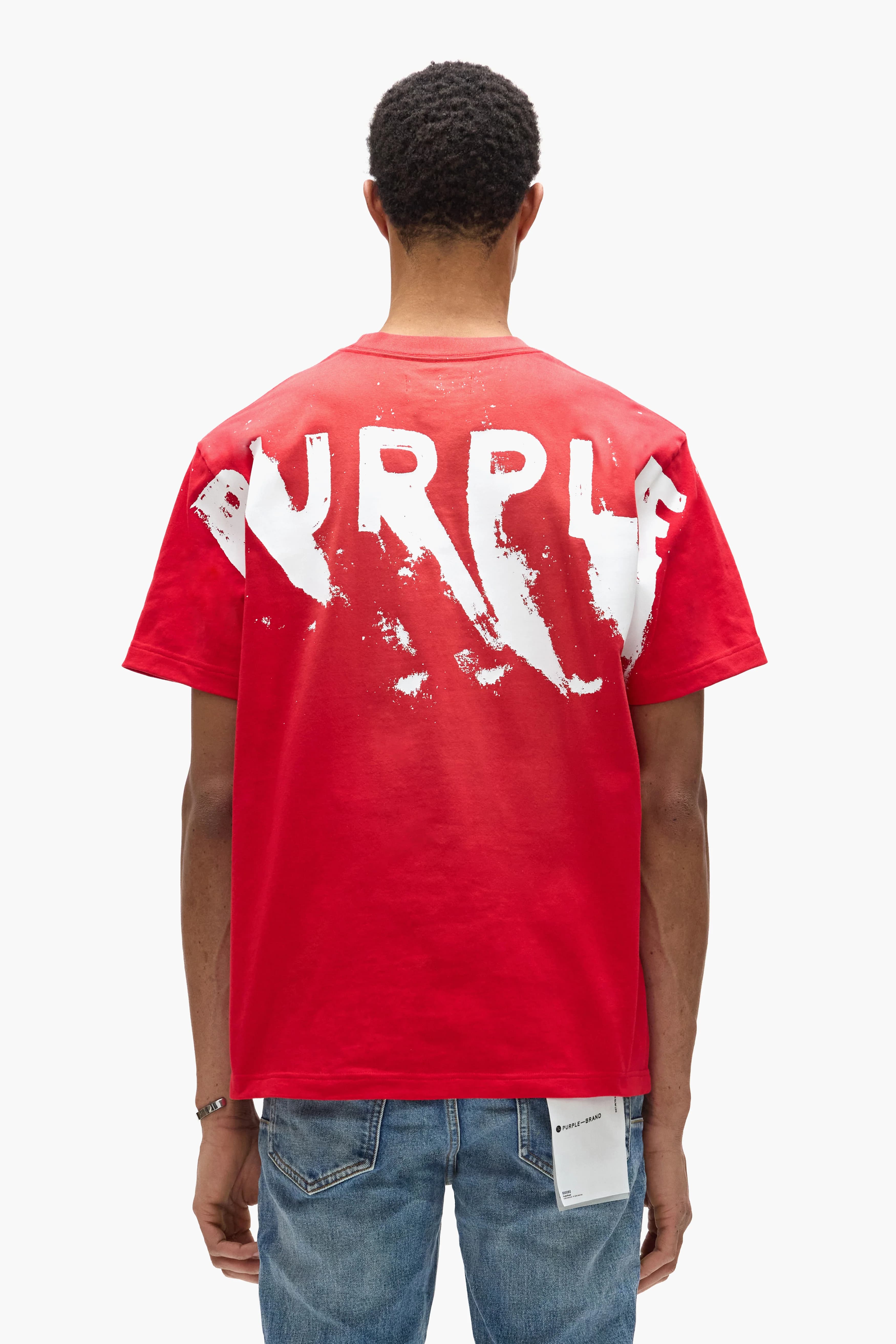 Painted Wordmark Tee 4