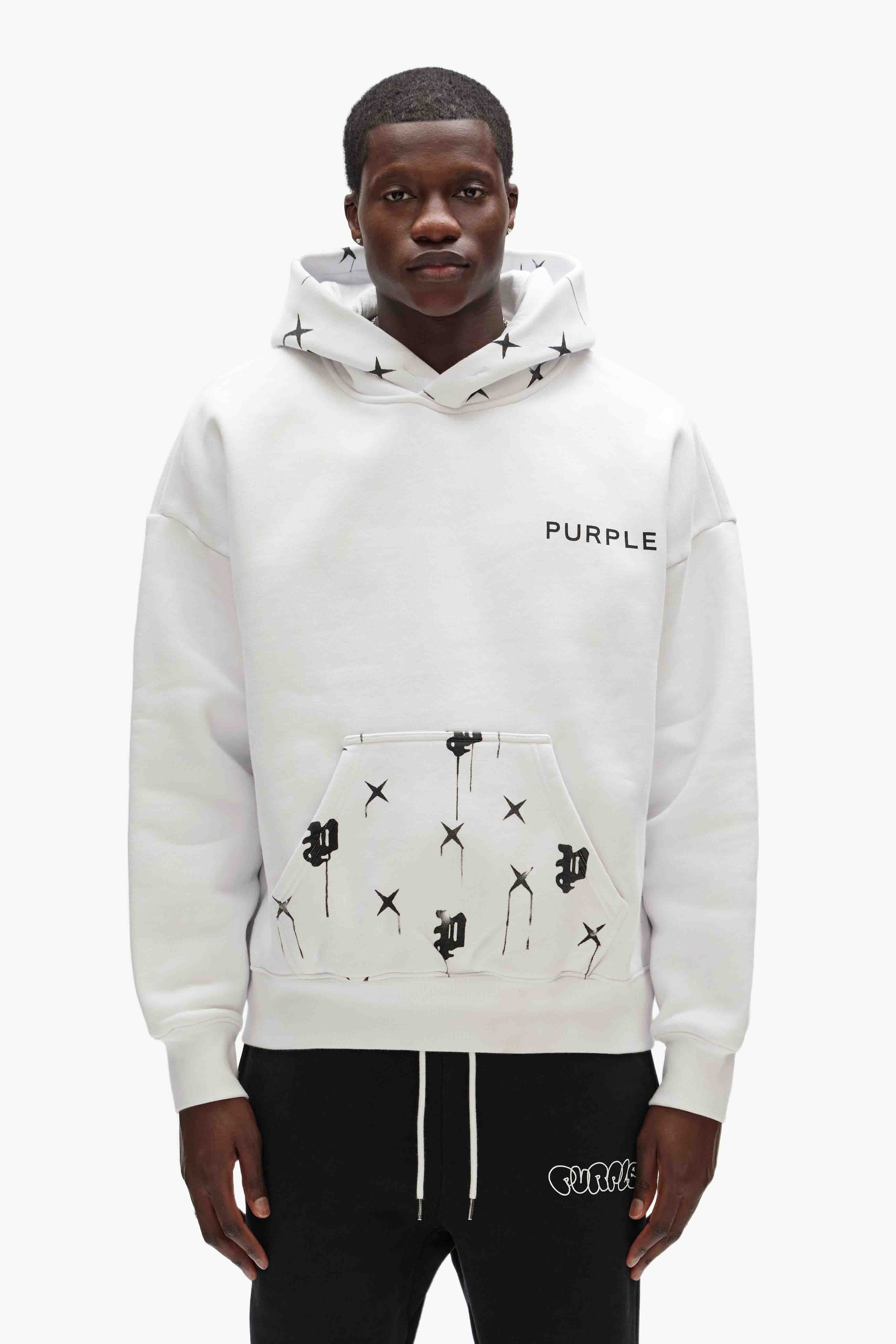 Monogram Hoodie by Purple Brand