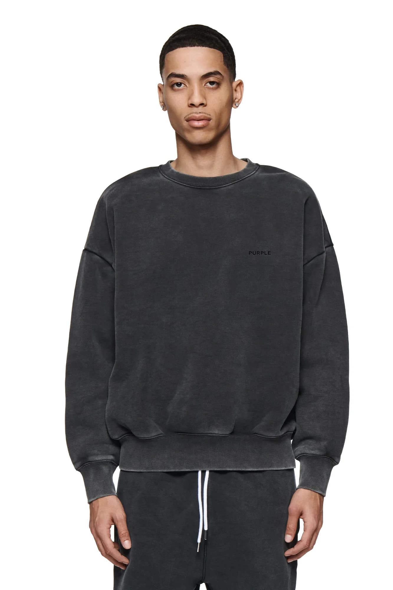 Basic Crewneck Sweater by Purple Brand