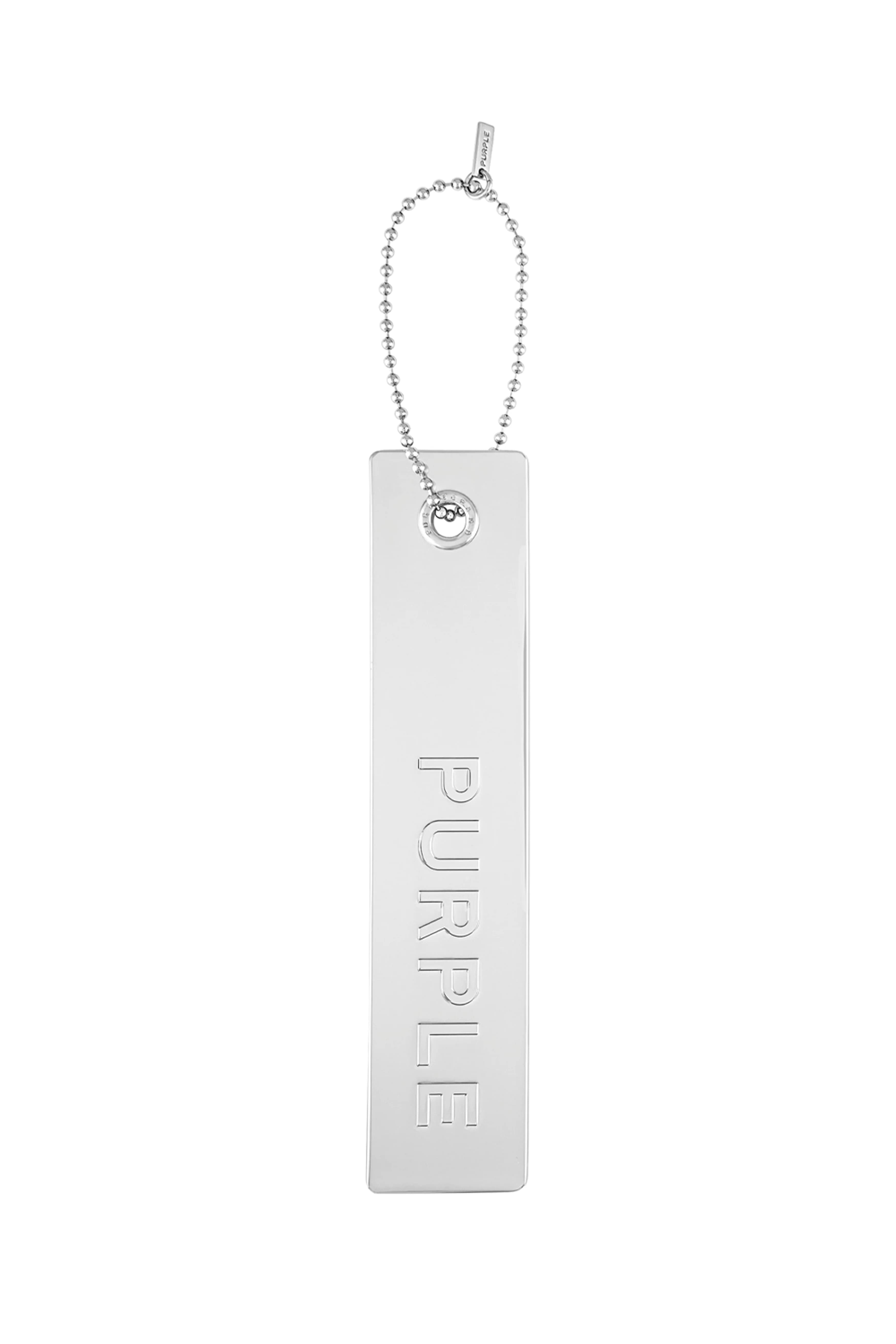Metal Hang Tag - Silver by Purple Brand