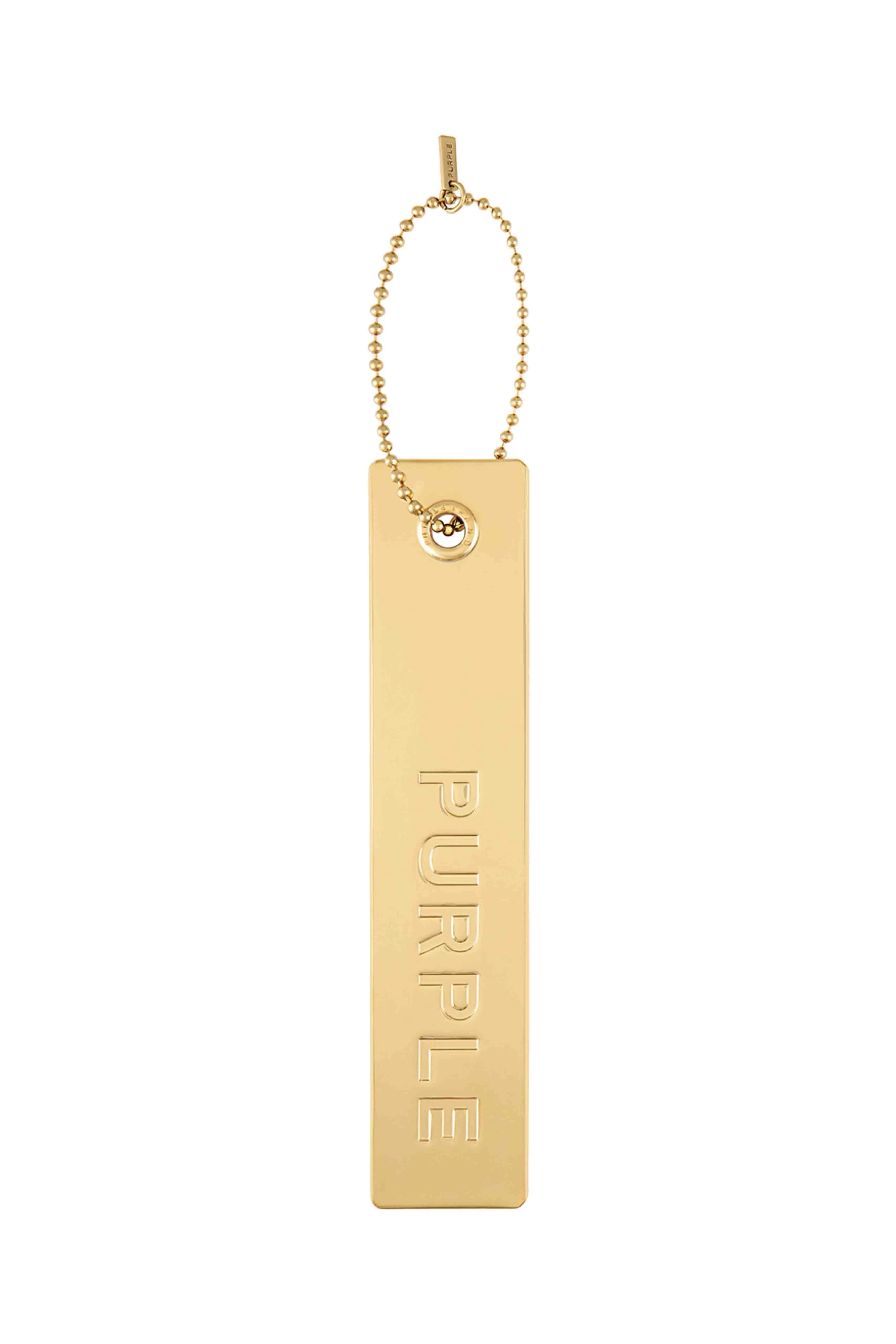 Metal Hang Tag - Gold by Purple Brand
