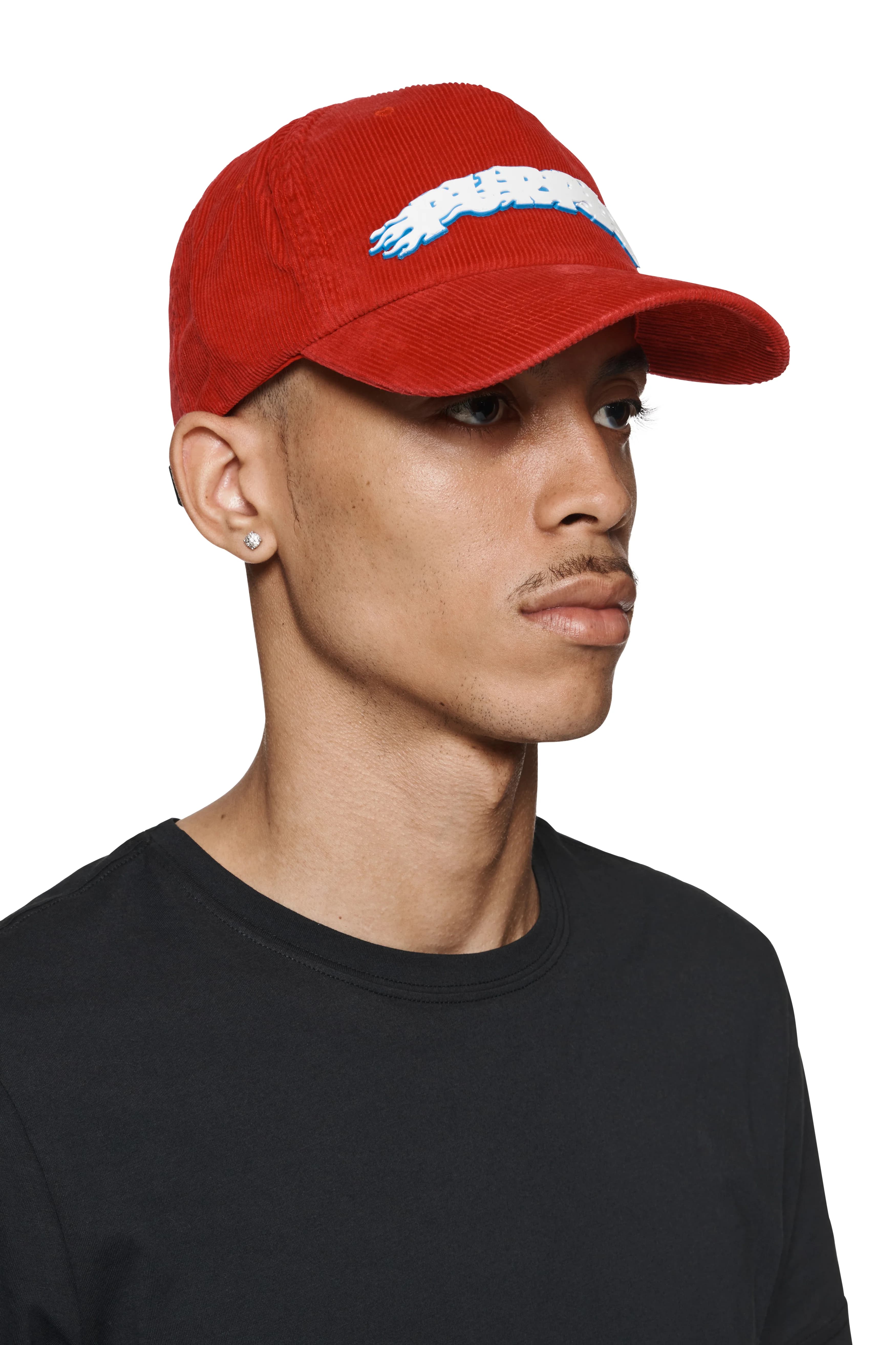 Purple Flames Logo Corduroy Hat by Purple Brand