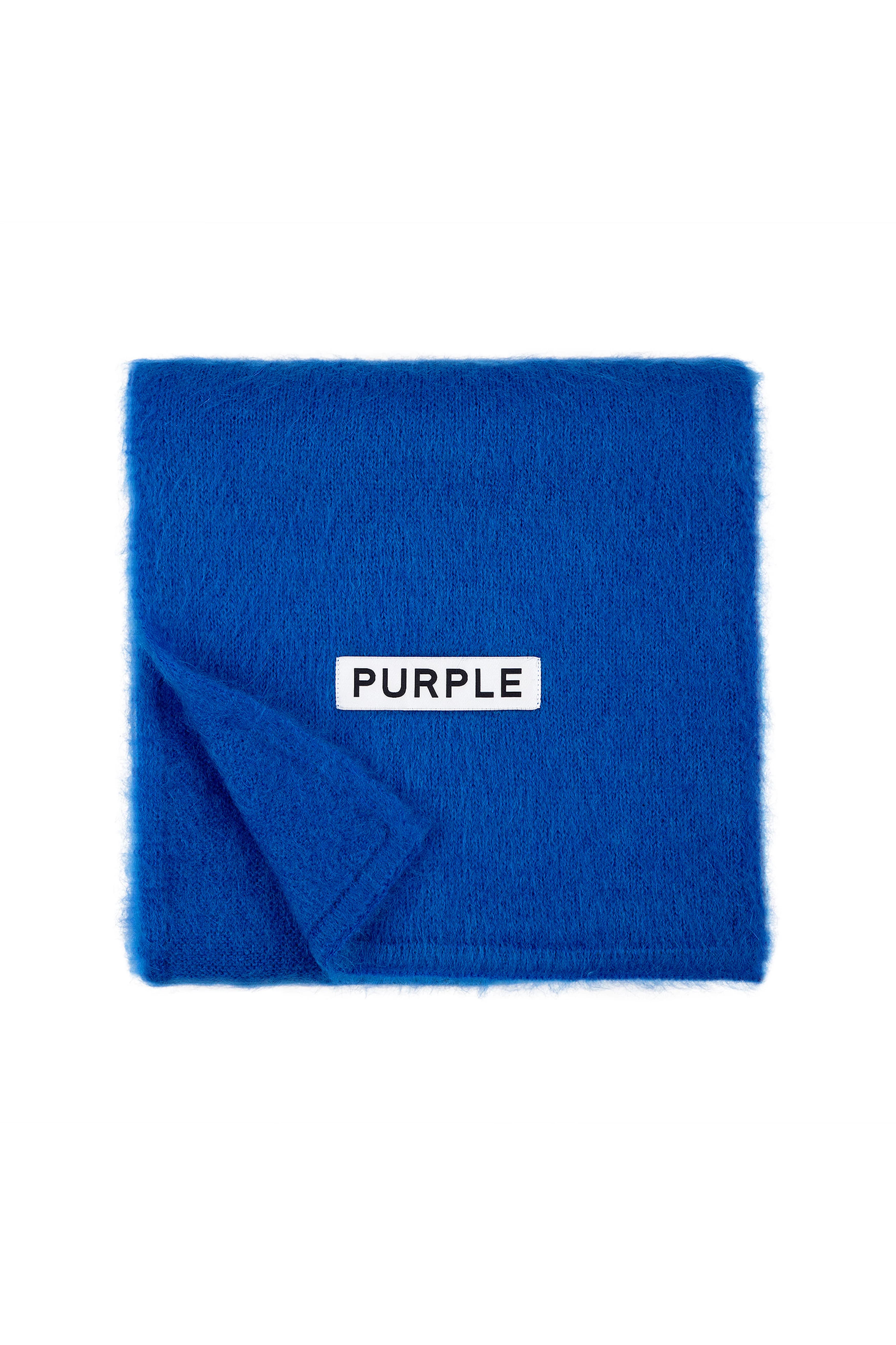 Mohair Knit Purple Brand Scarf by Purple Brand