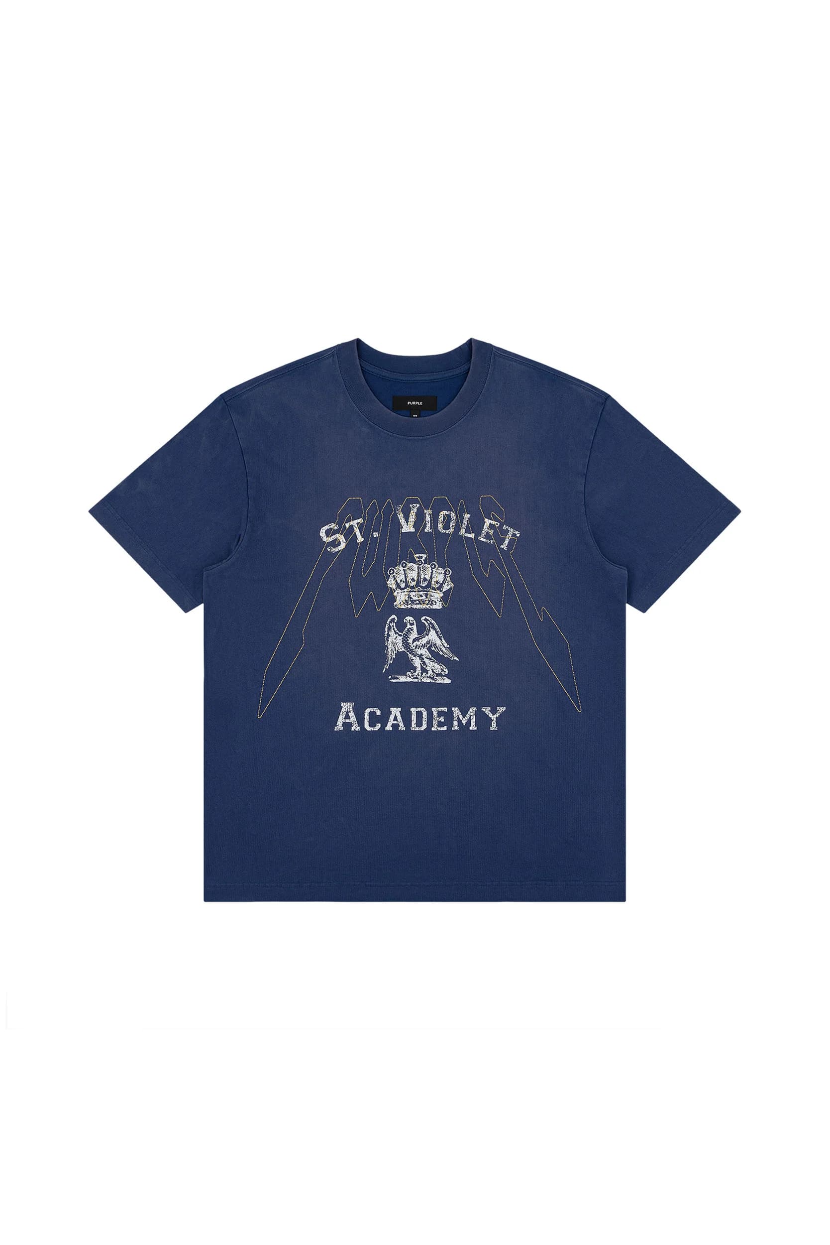 St. Violet Crystals Tee by Purple Brand