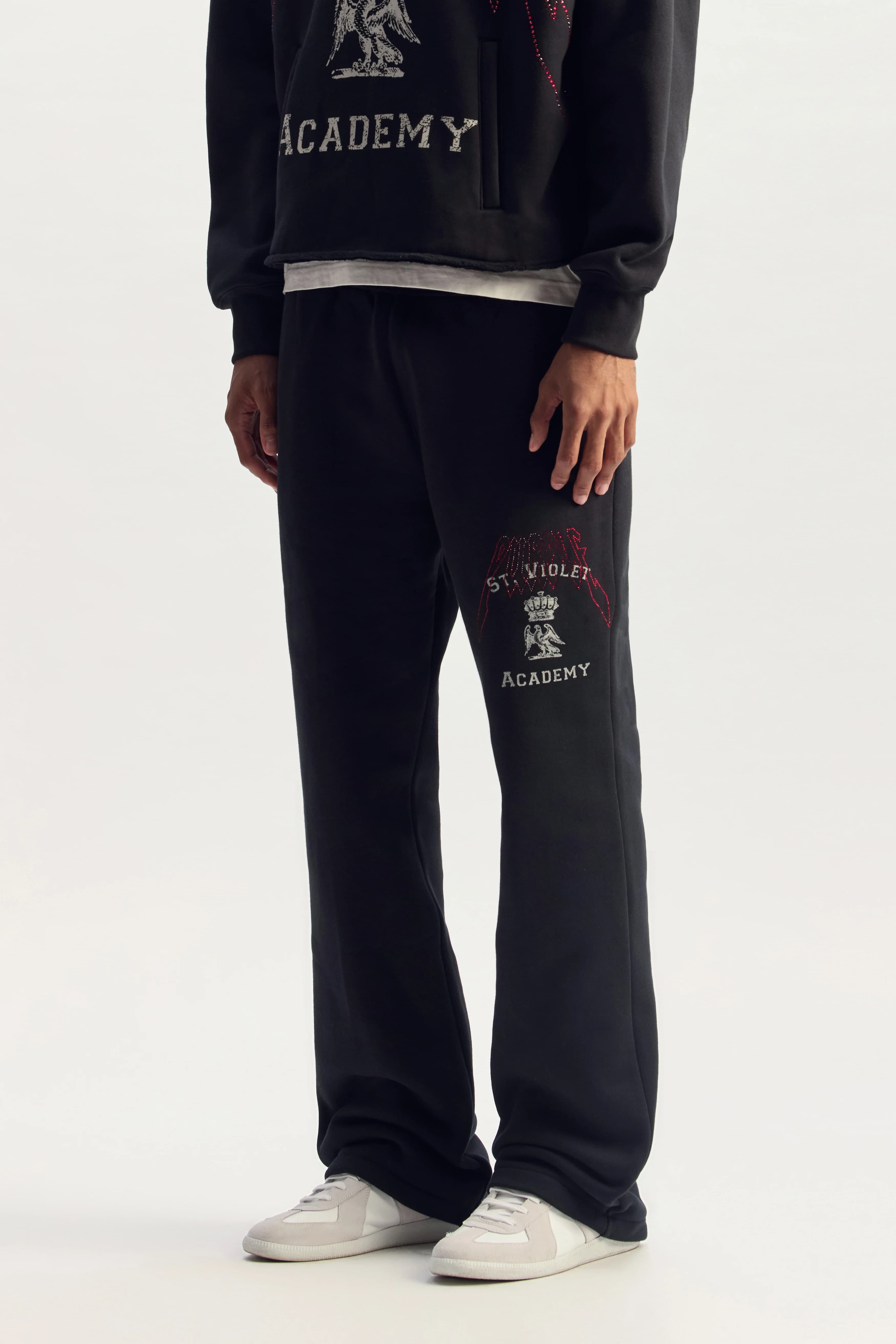 St Violet Stripe Sweatpant 3