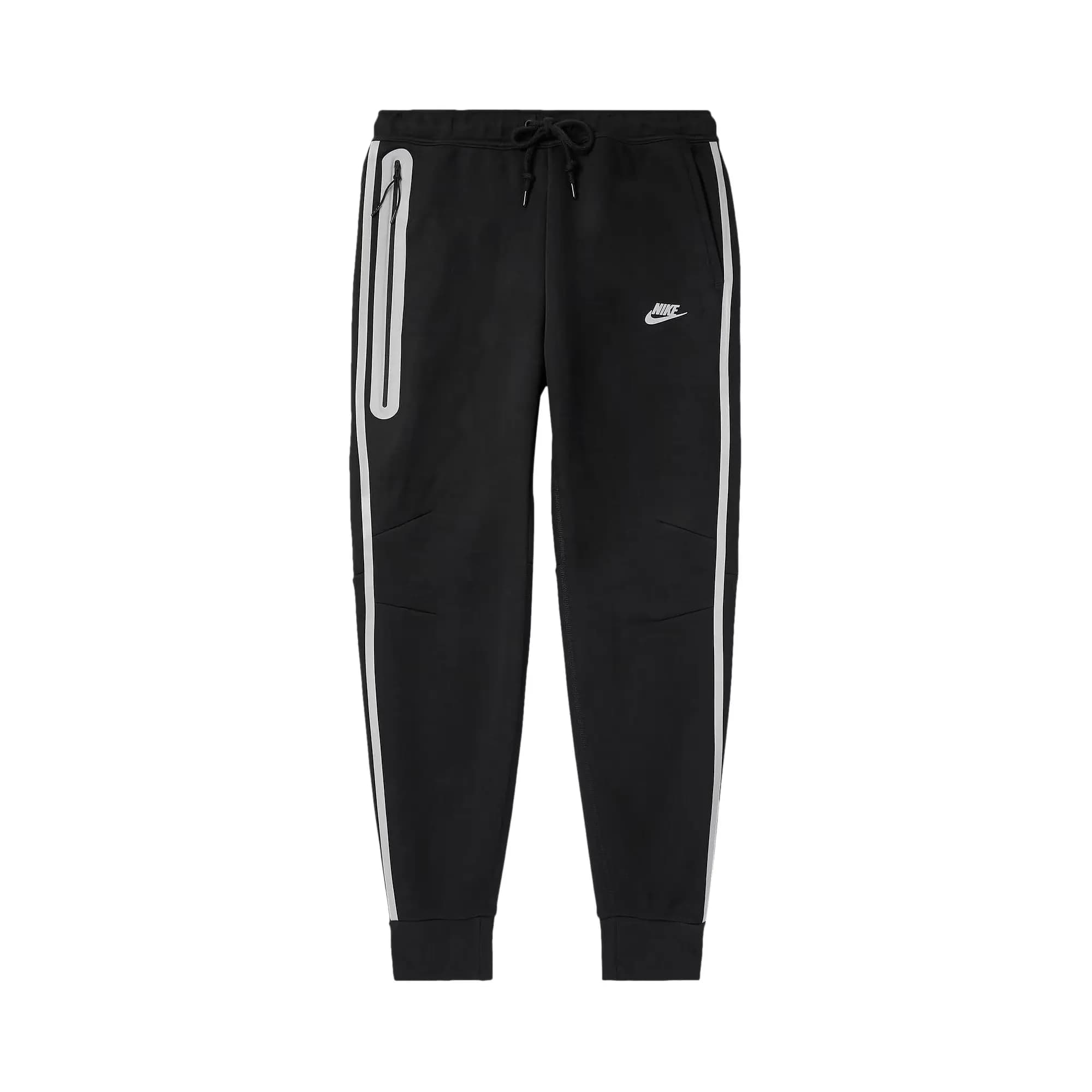 Nike Tech Fleece Jogger 'Black/Silver' by Nike