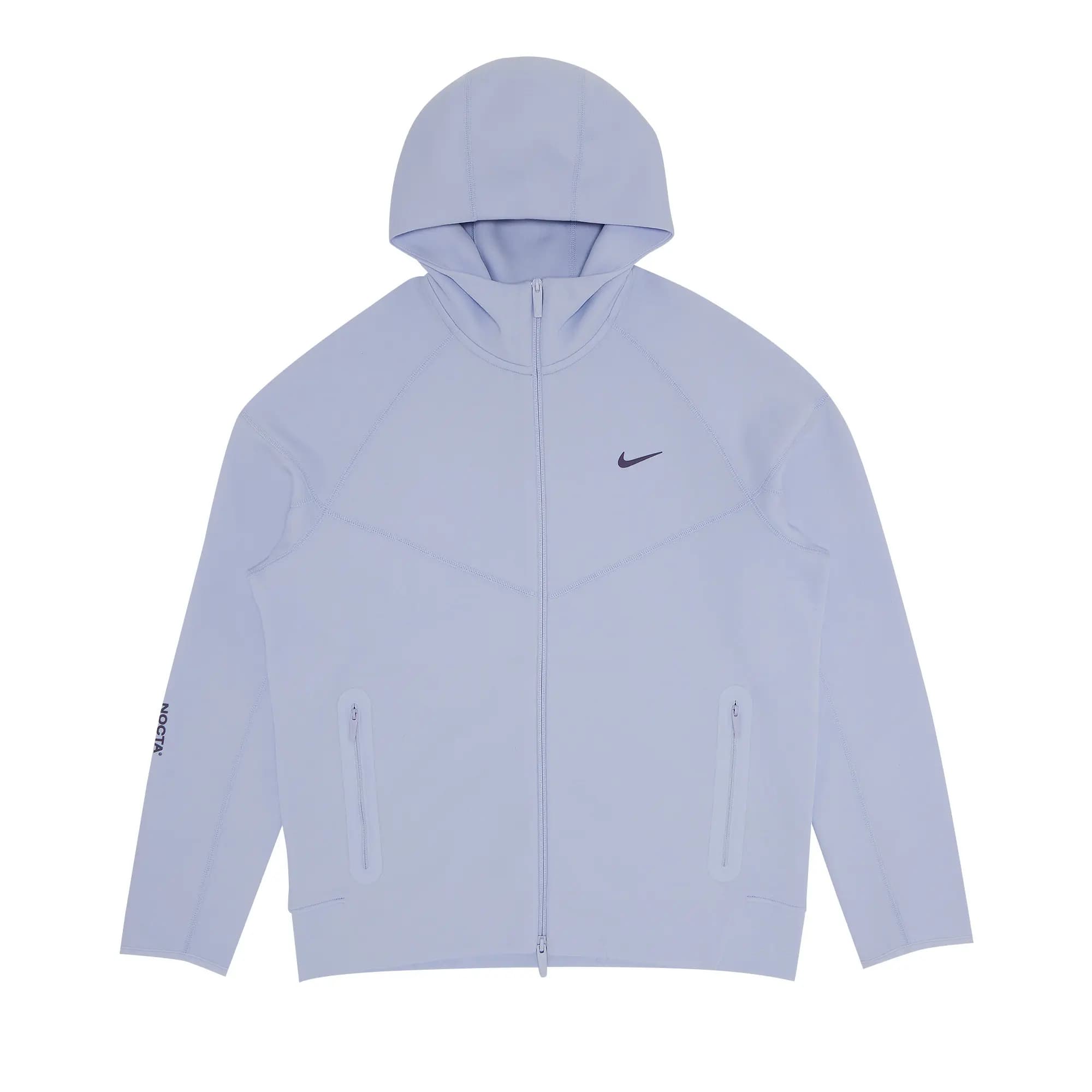 Nike x NOCTA Tech Fleece Full Zip Hoodie 'Palest Purple/Daybreak' by Nike