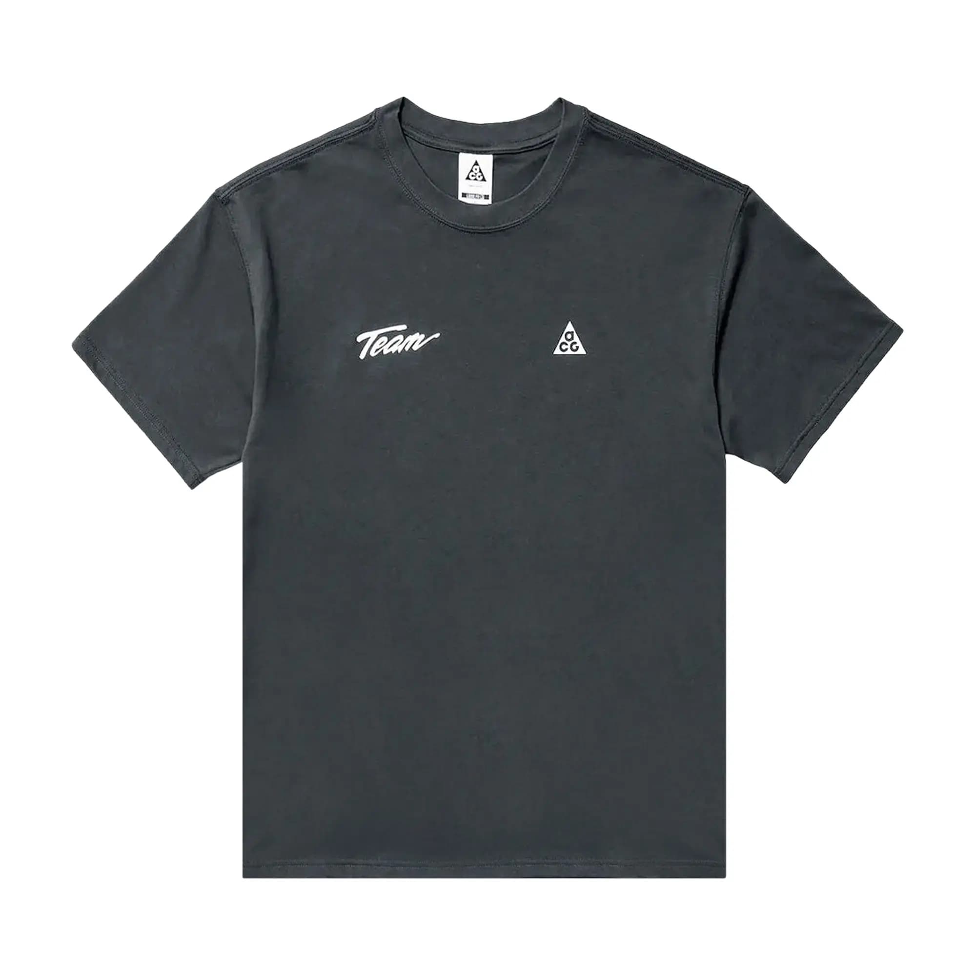 Nike Acg Dri-Fit All Conditions Racing Department Loose Tee 'Dark Smoke Grey' by Nike