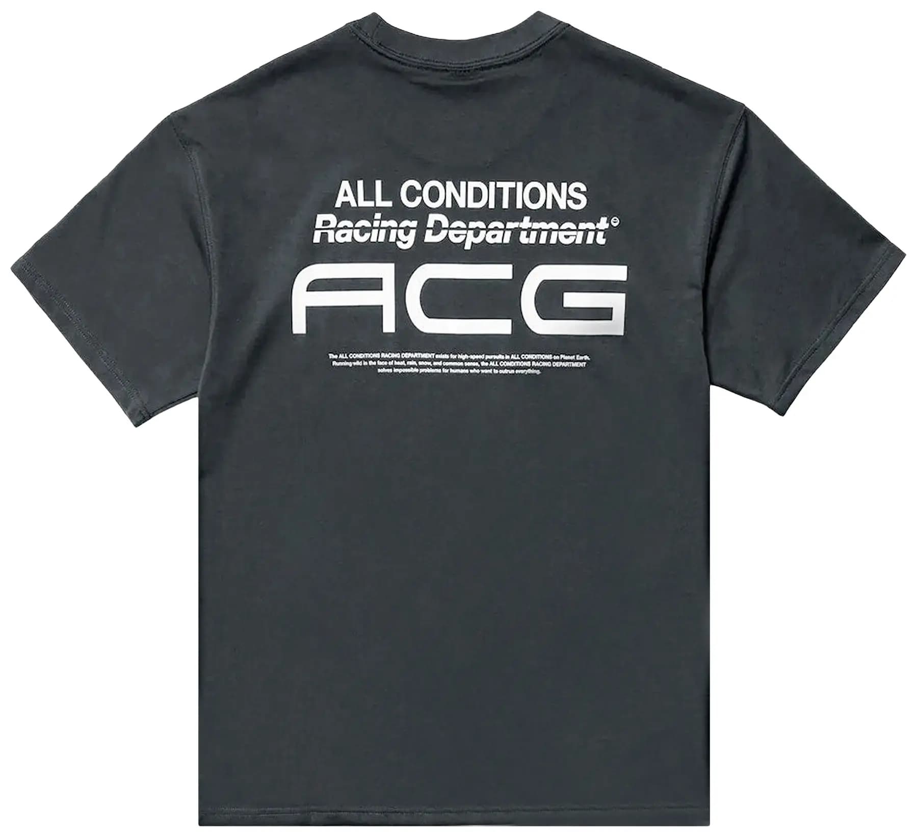 Nike Acg Dri-Fit All Conditions Racing Department Loose Tee 'Dark Smoke Grey' 2