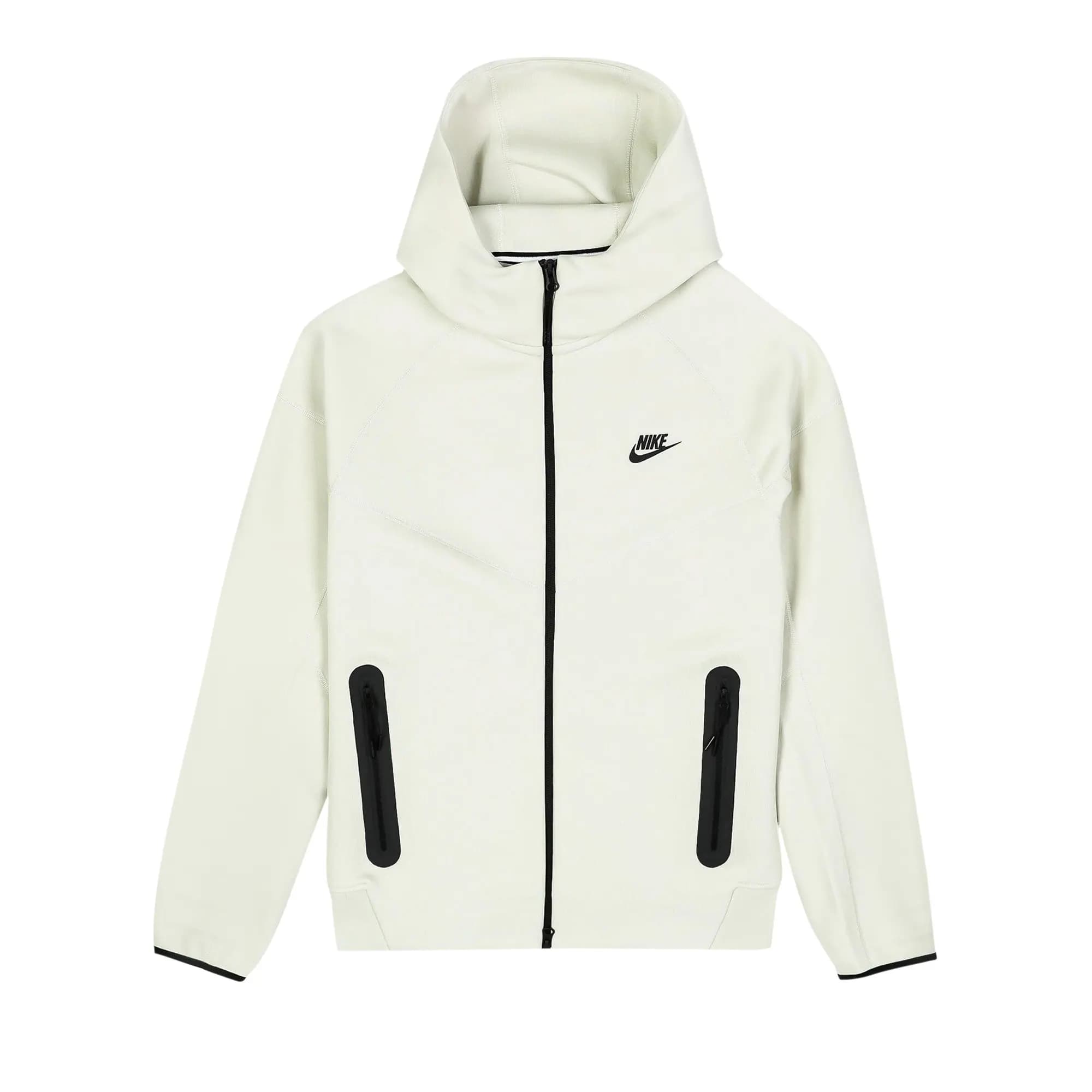 Nike Sportswear Tech Fleece Windrunner Full Zip Hoodie 'Sea Glass/Black' by Nike