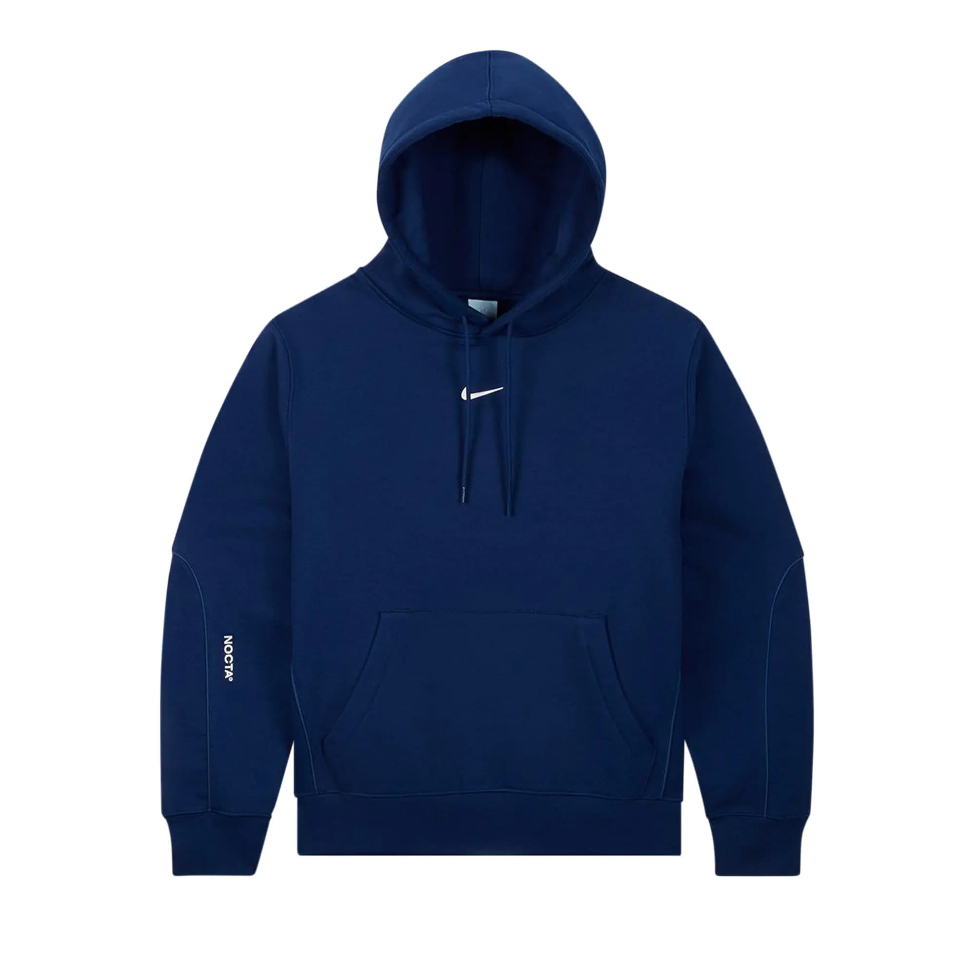 Nike x NOCTA Fleece Hoodie 'Blue Void/White' by Nike