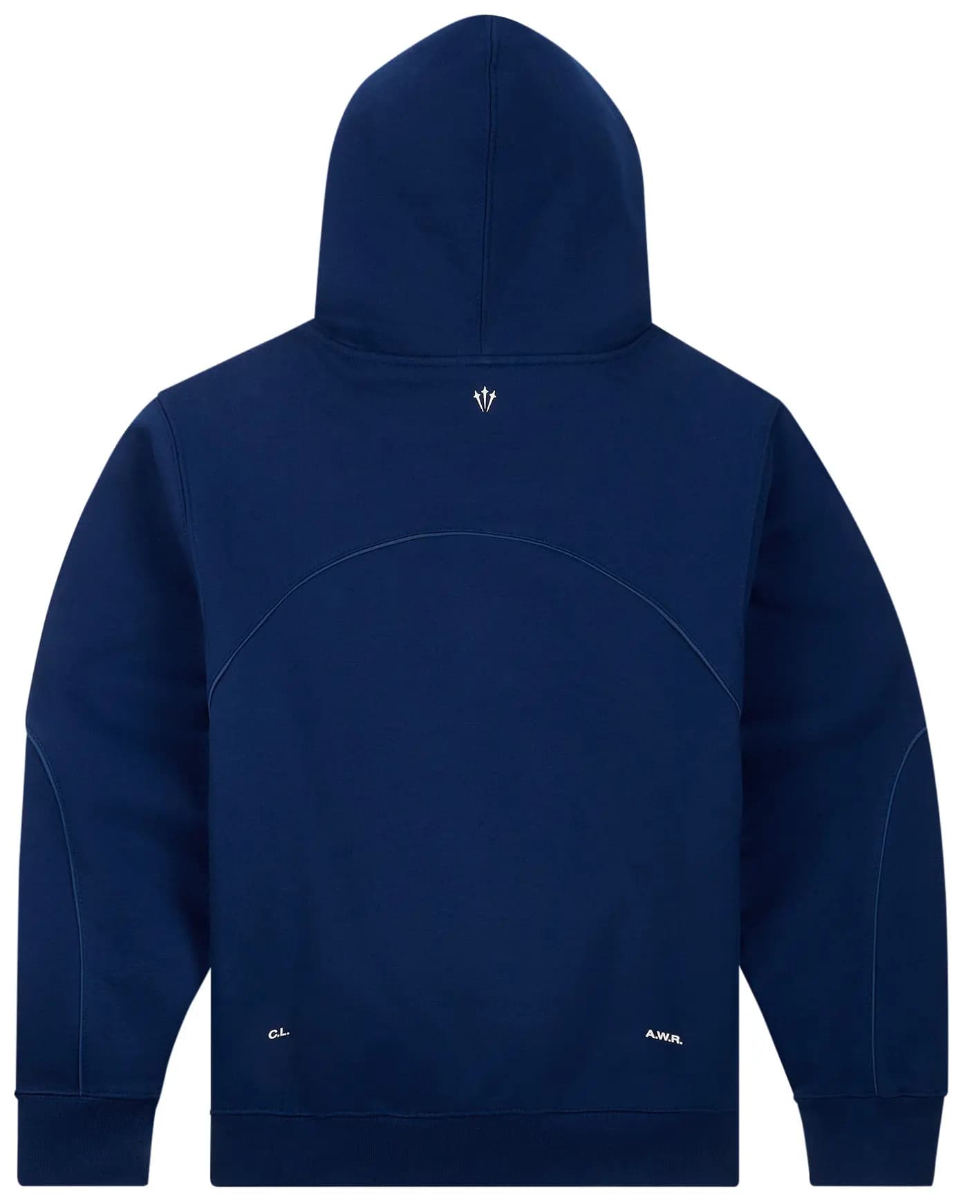 Nike x NOCTA Fleece Hoodie 'Blue Void/White' 2