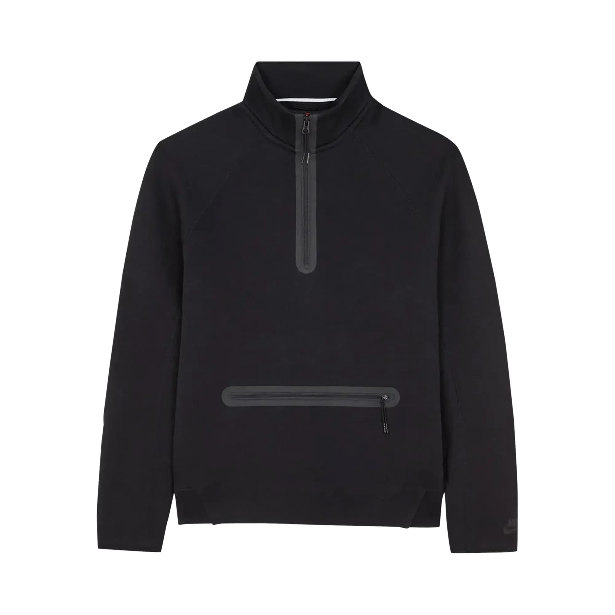 Nike Sportswear Tech Fleece 1/2 Zip Sweatshirt 'Black/Black' by Nike