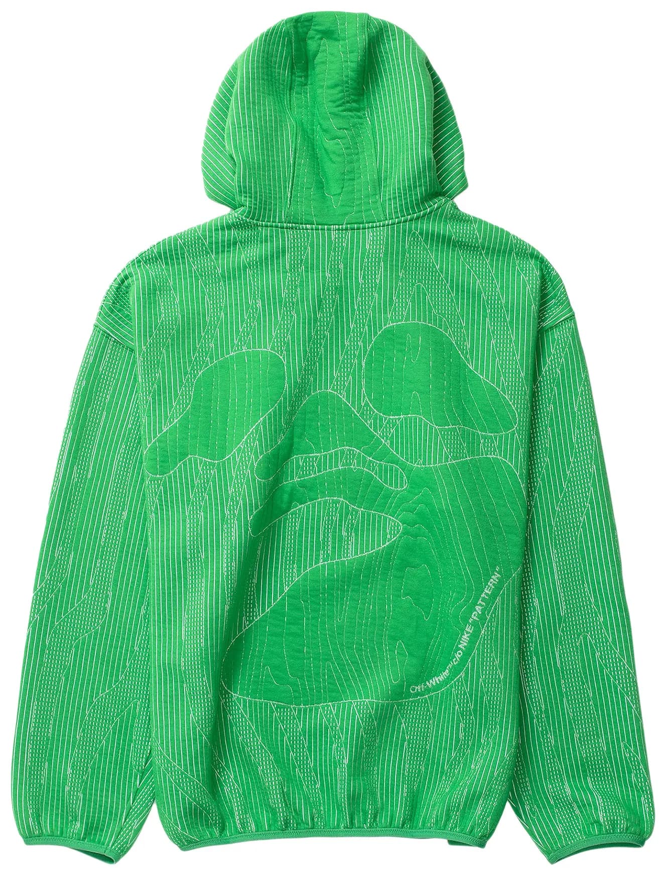 Off-White x Nike NRG Engineered Hoodie 'Kelly Green' 2