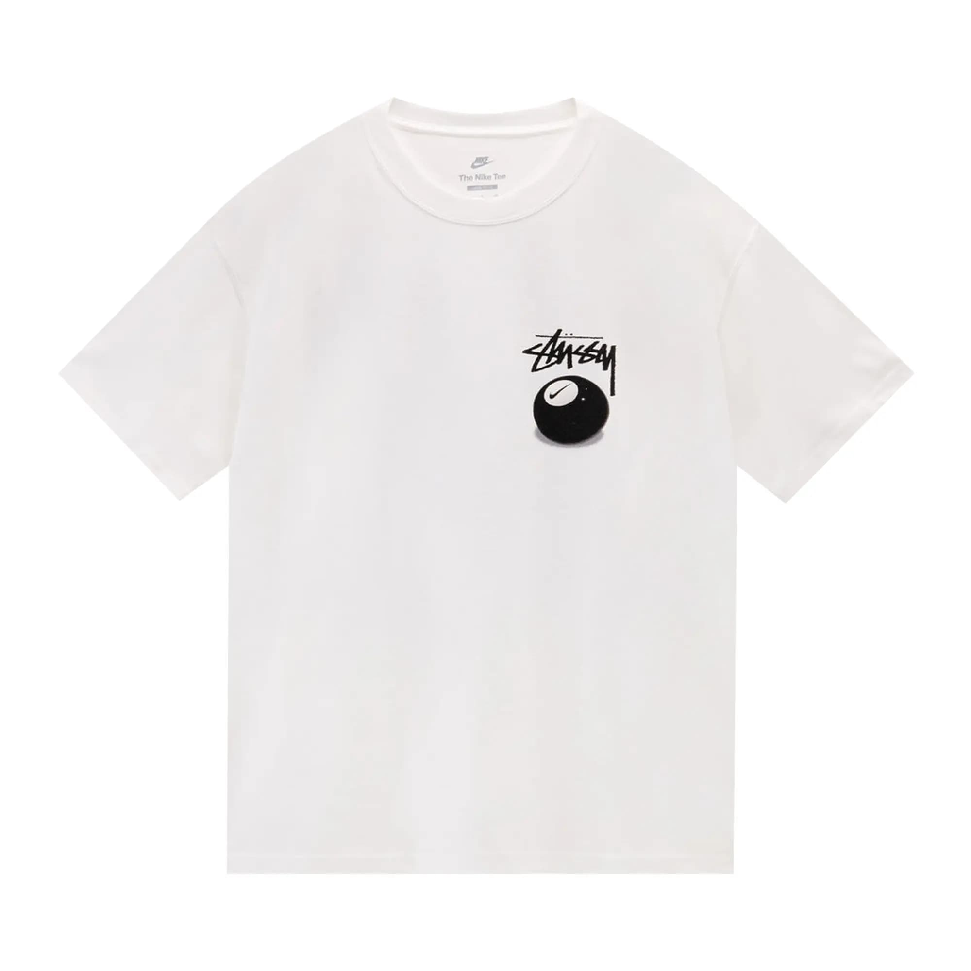 Nike x Stussy 8 Ball Tee 'White' by Nike
