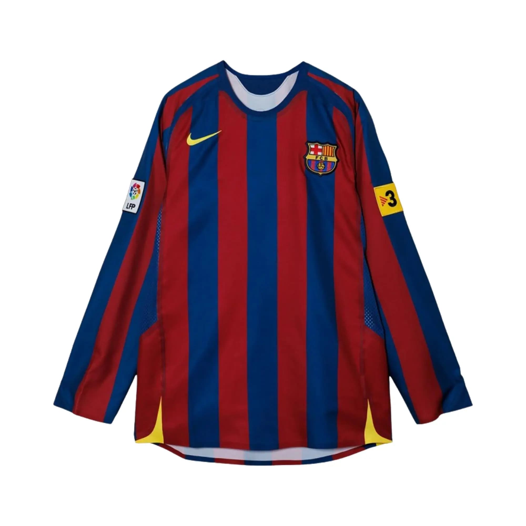 Nike FC Barcelona 2005/06 Reissue Replica Long-Sleeve Jersey 'Red/Blue' by Nike