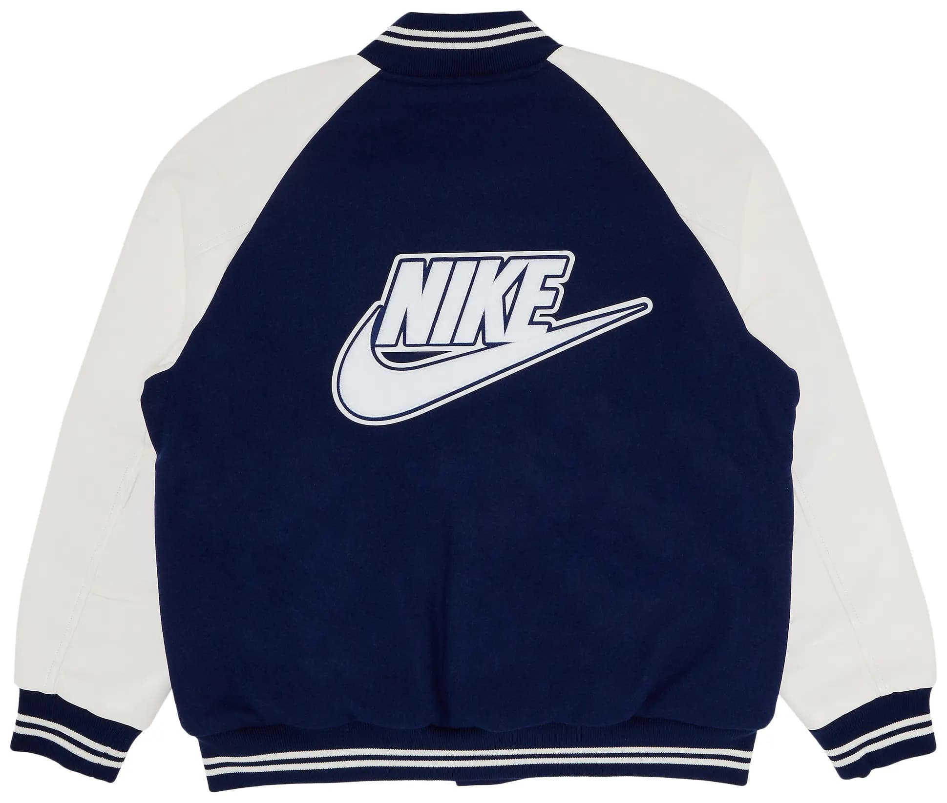 Nike x Nigo NRG Varsity Jacket 'Navy' 2