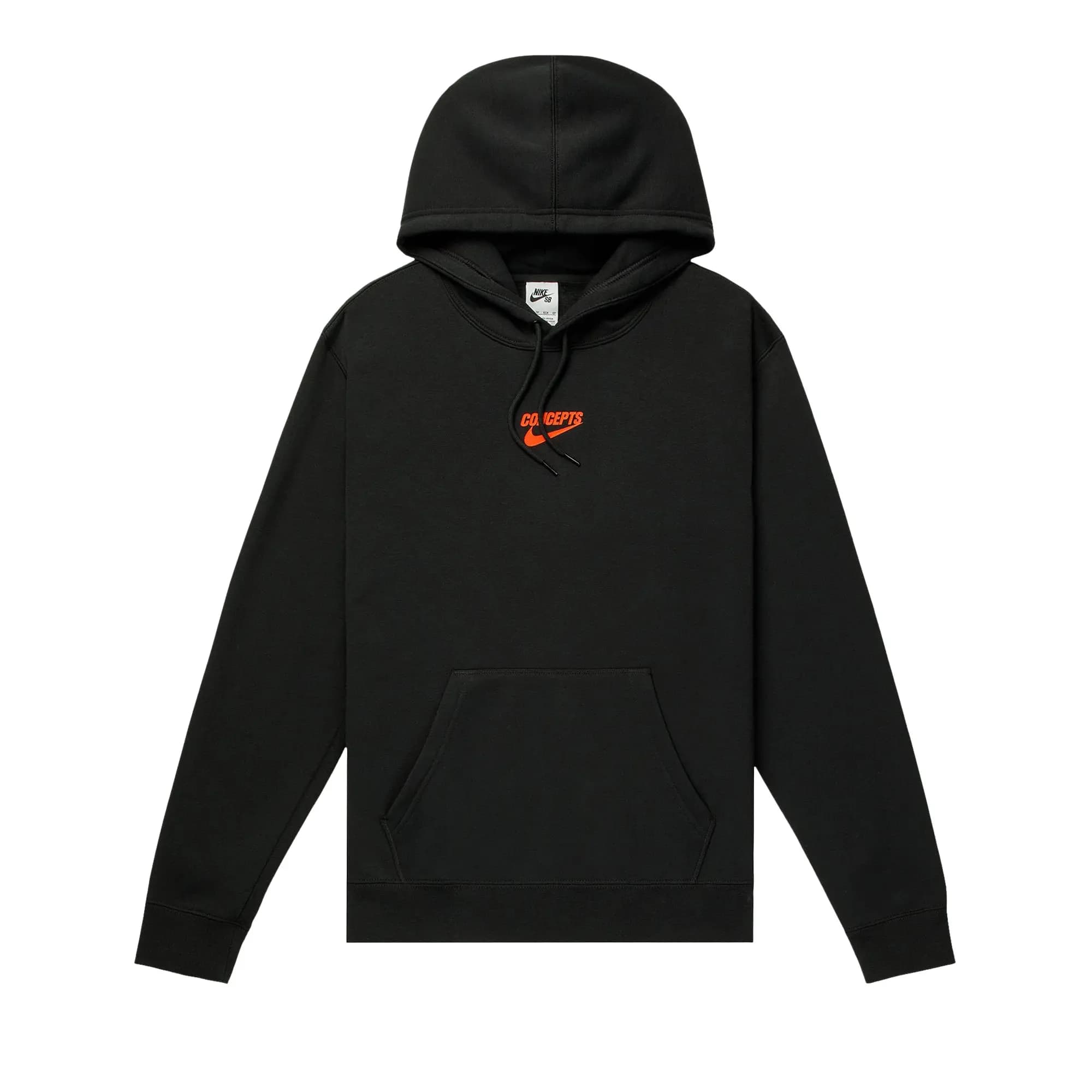 Nike SB x Concepts Fleece Hoodie 'Black/Orange' by Nike