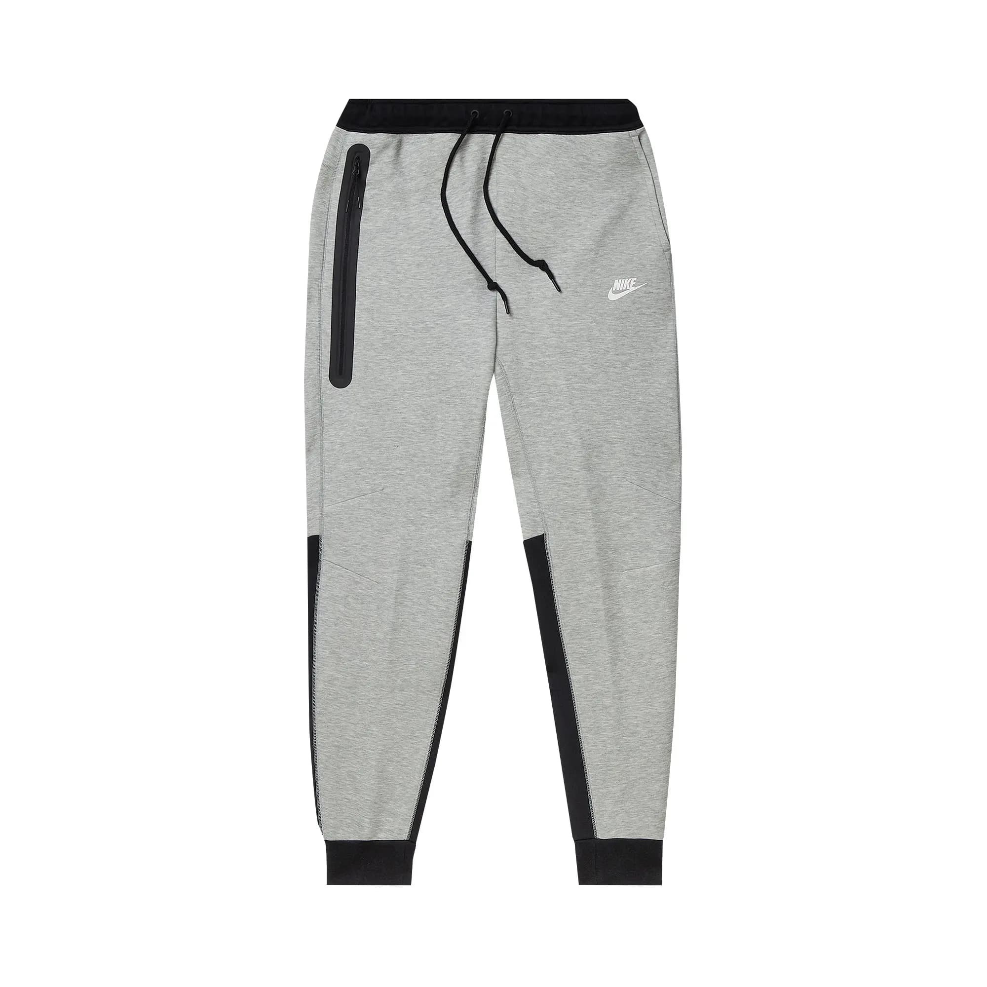 Nike Tech Fleece Sweatpants 'Dark Grey Heather/Black/White' by Nike