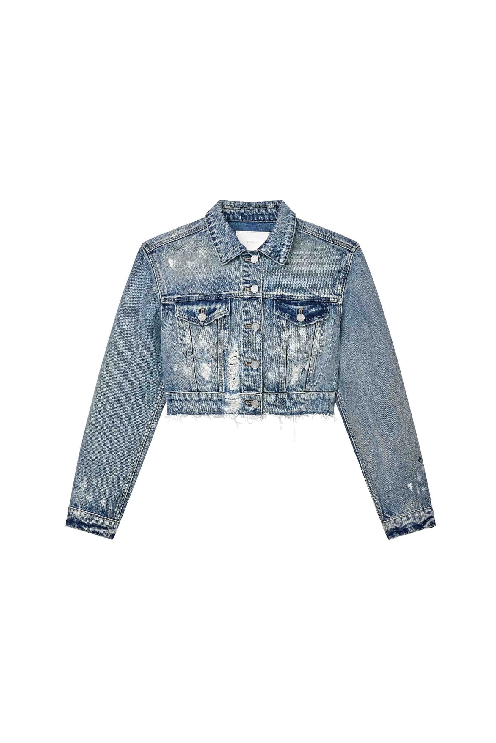 Paint Splatter Jacket by Purple Brand