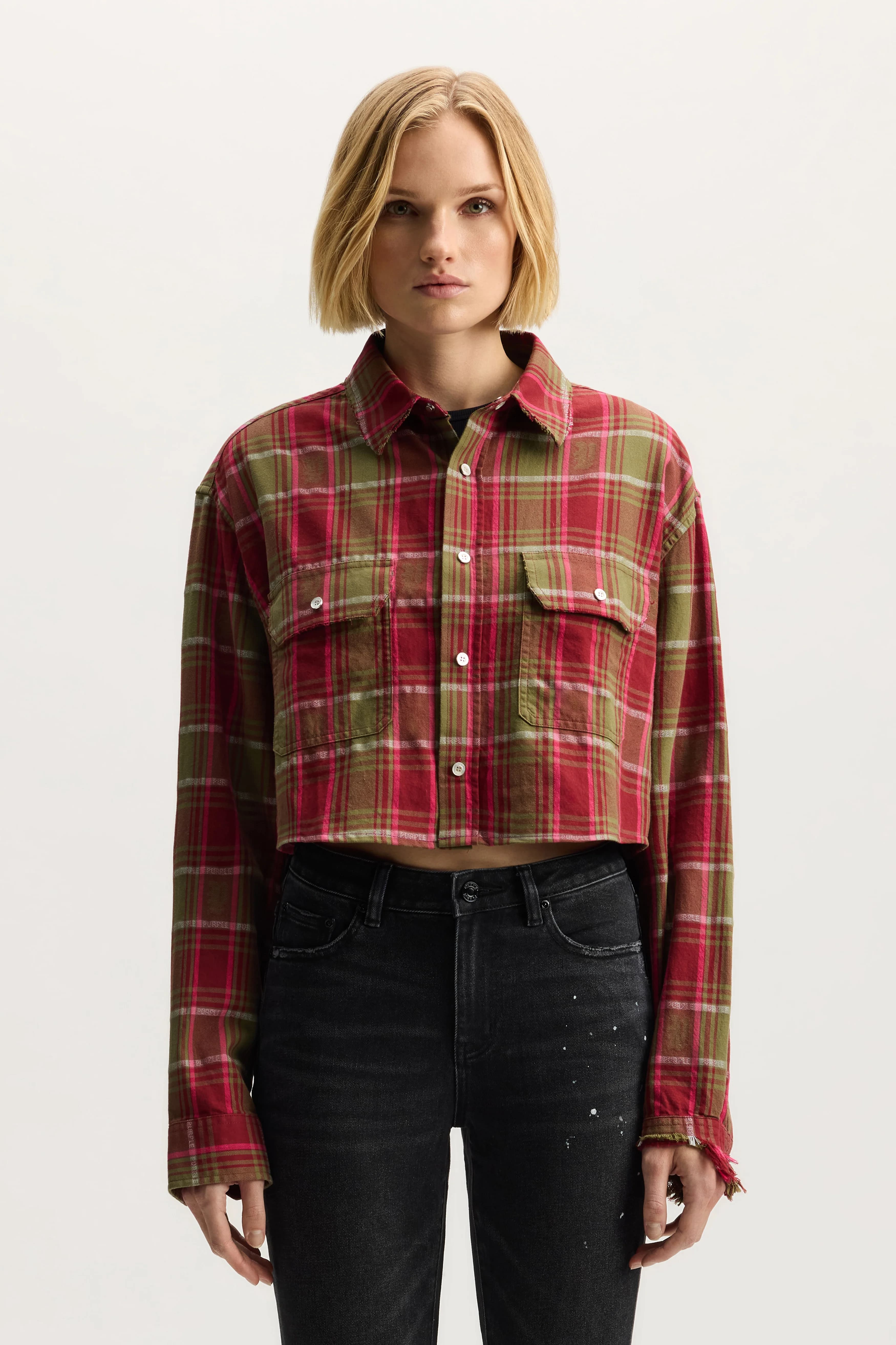 Gothic Plaid Shirt 2