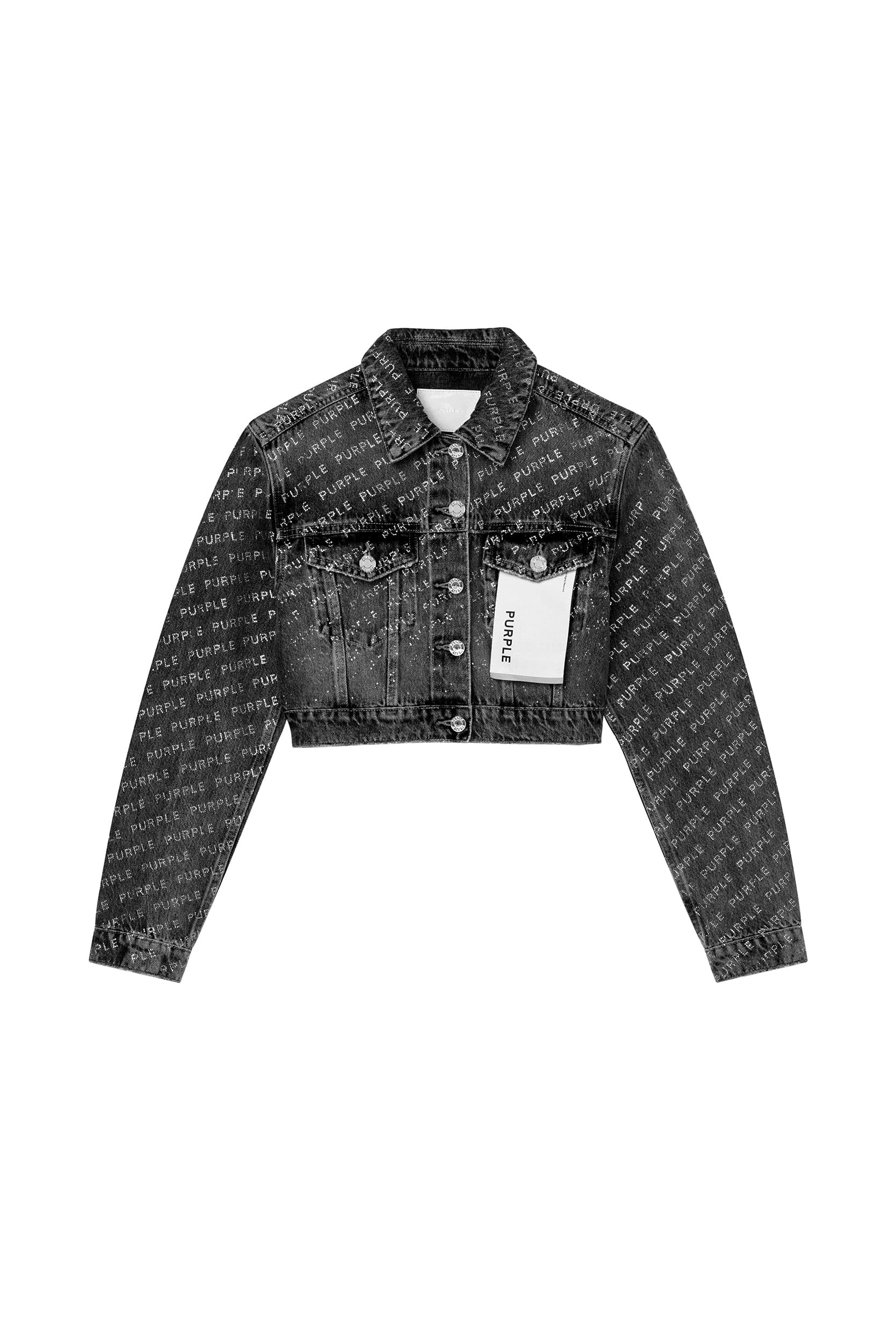 Logo Bling Jacket by Purple Brand
