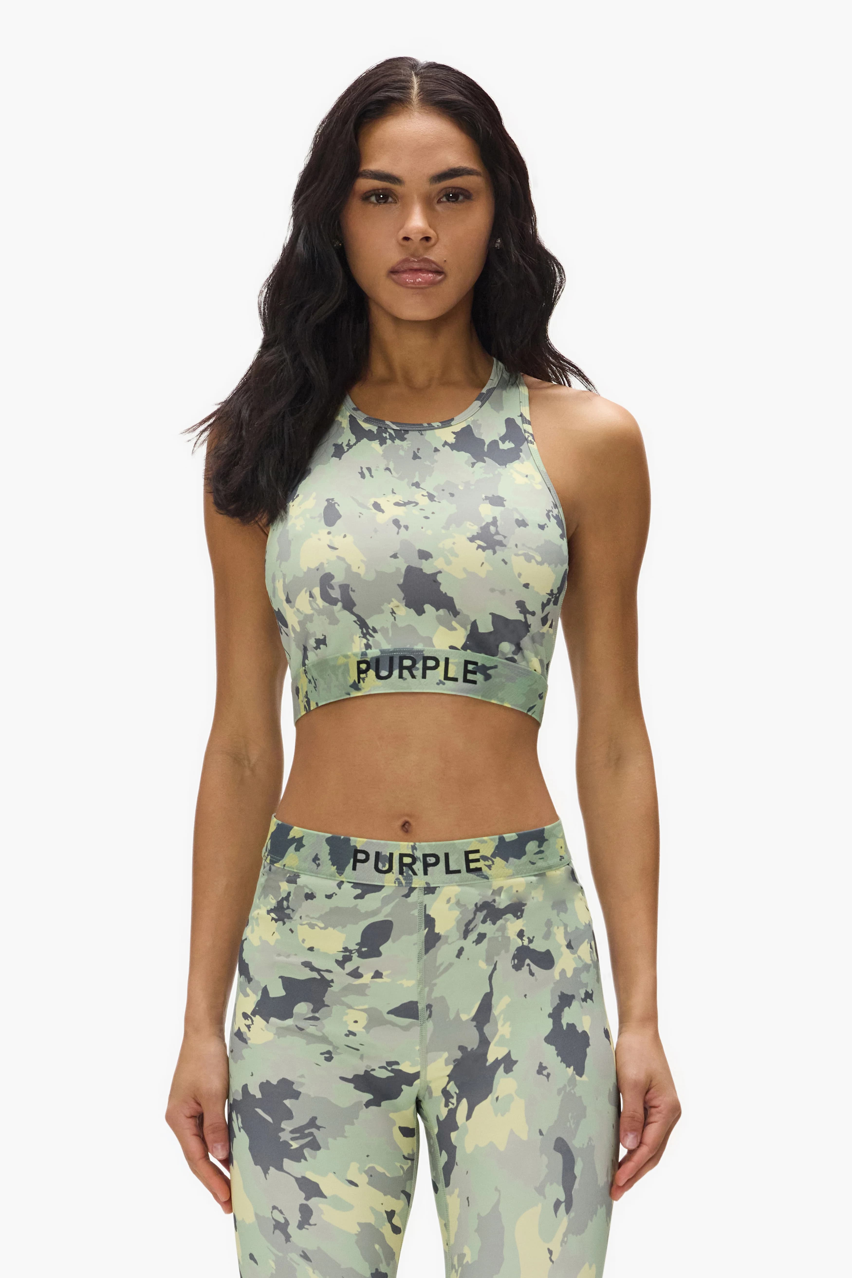 Painted Camo Nylon Bralette 2