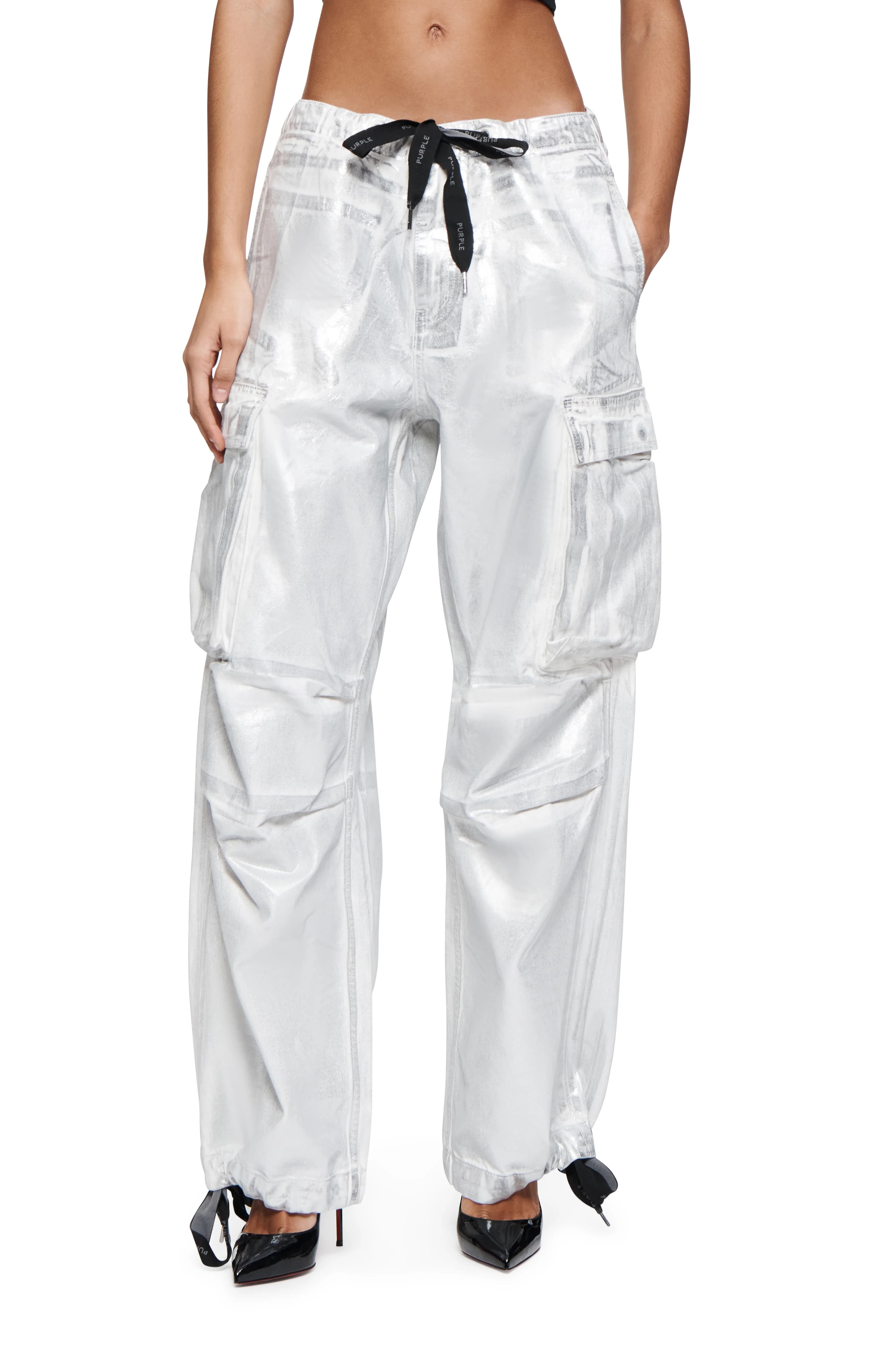 Parachute Cargo Silver Foil by Purple Brand
