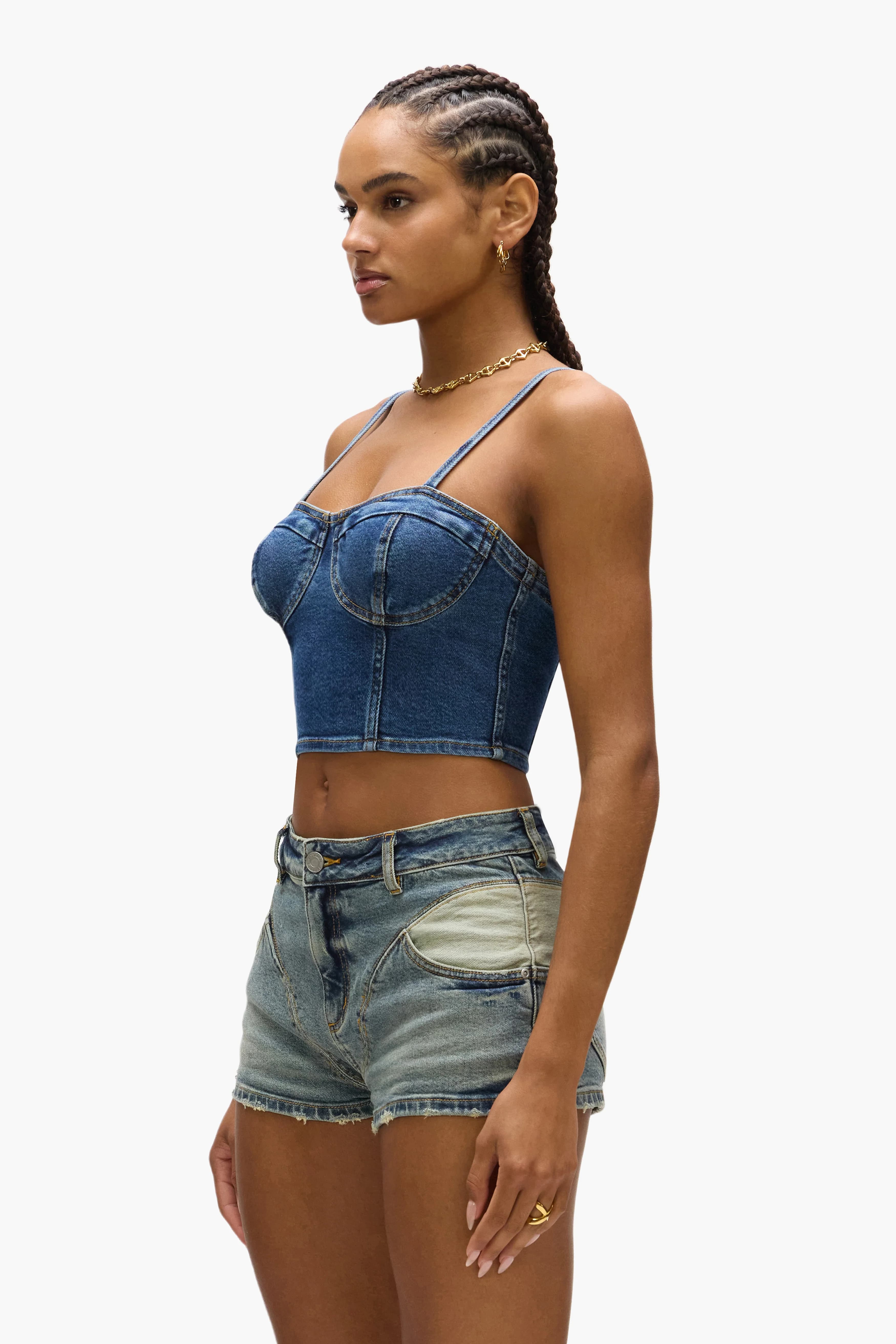 Denim Corsette 2
