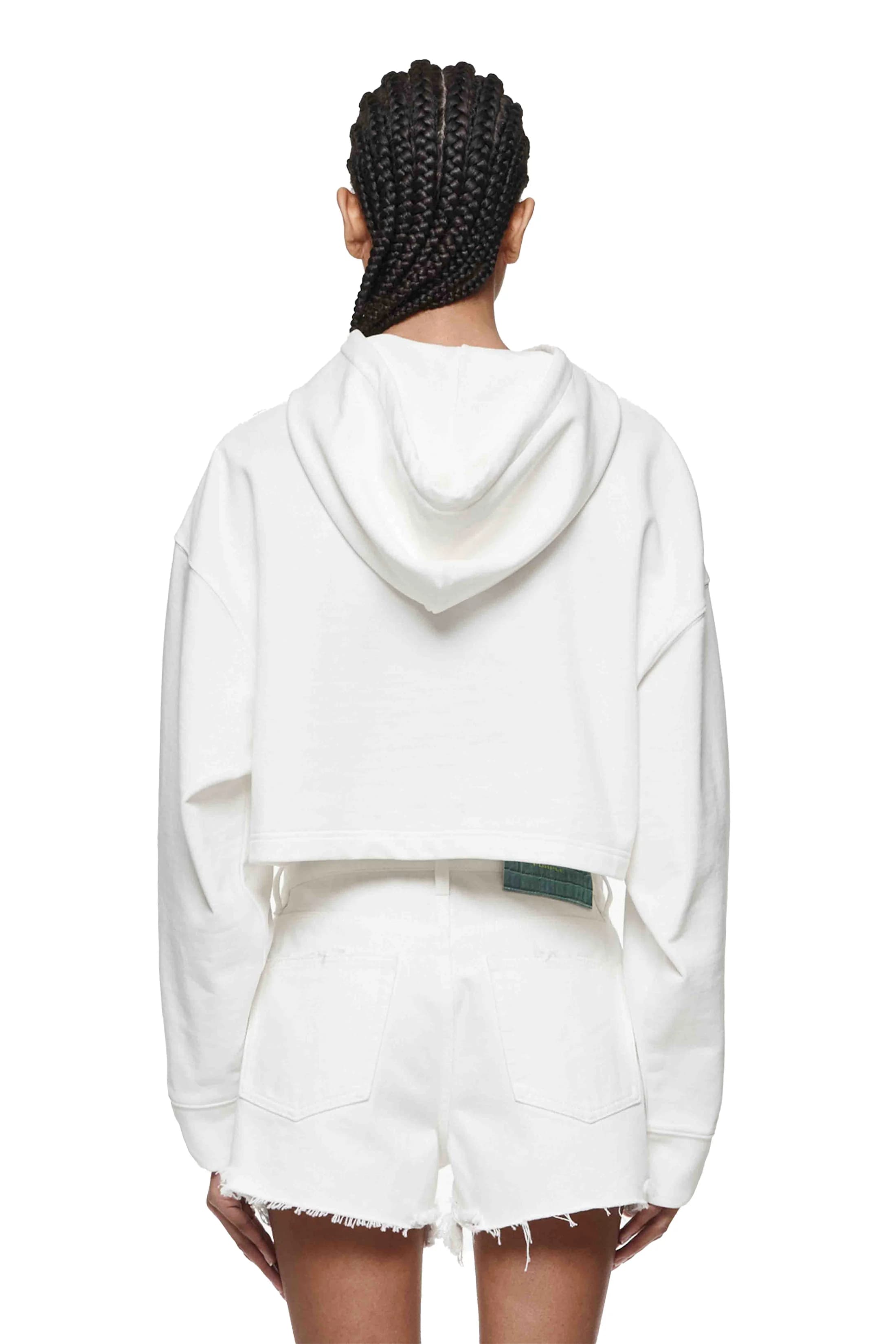 Uppercut Cropped Hoodie 2