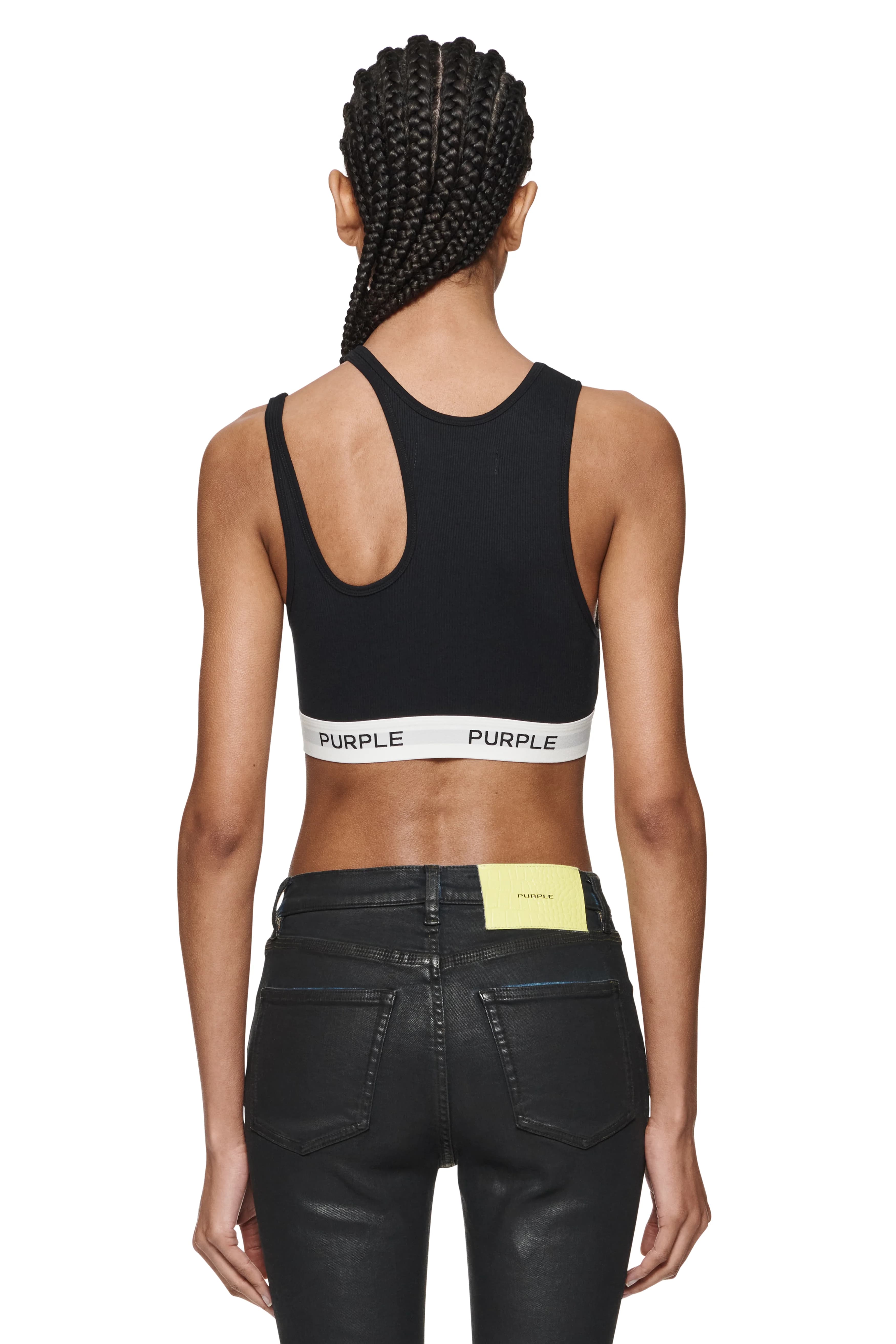 Rib Cut Out Bralette 2