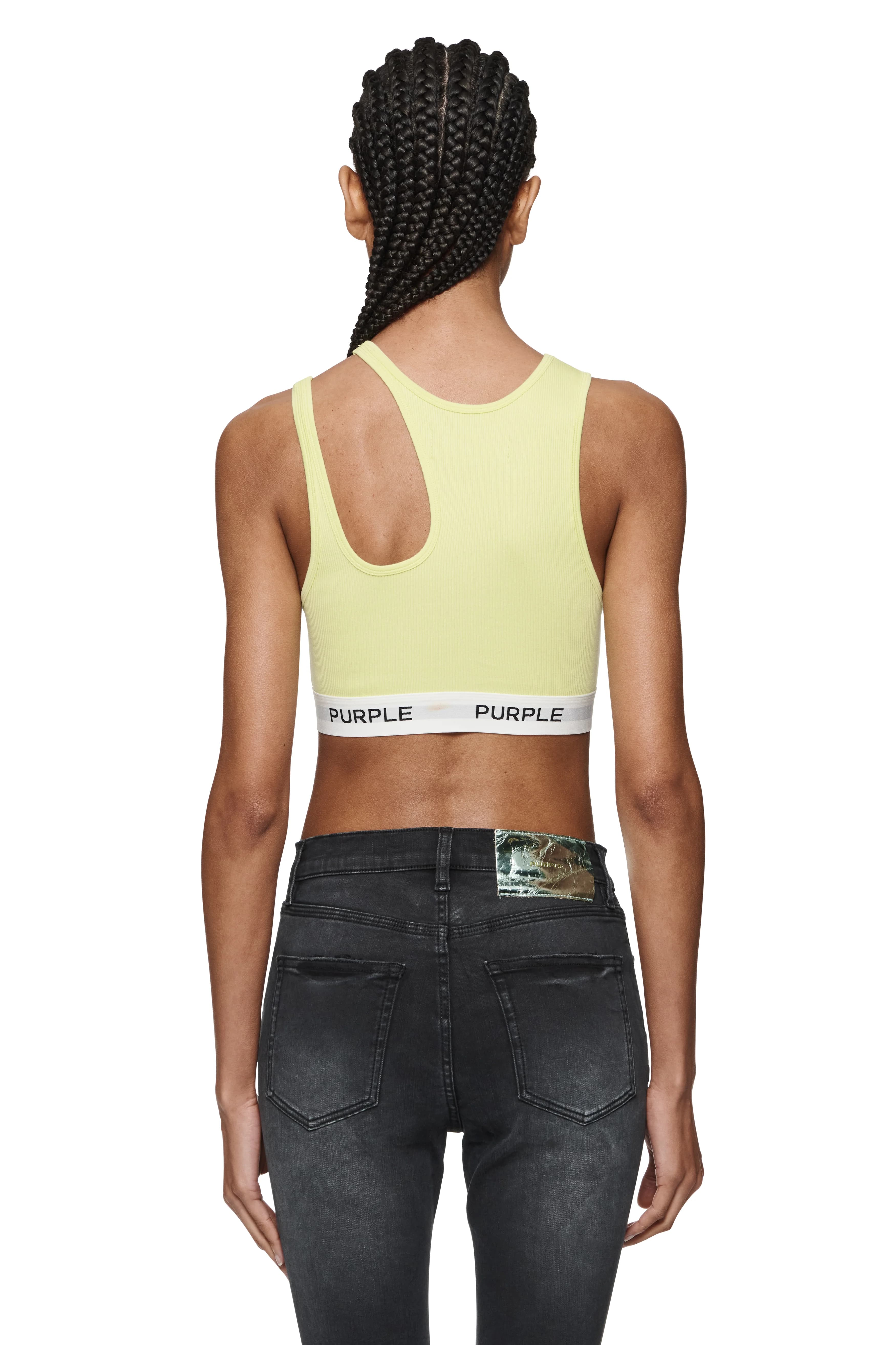 Rib Cut Out Bralette 2