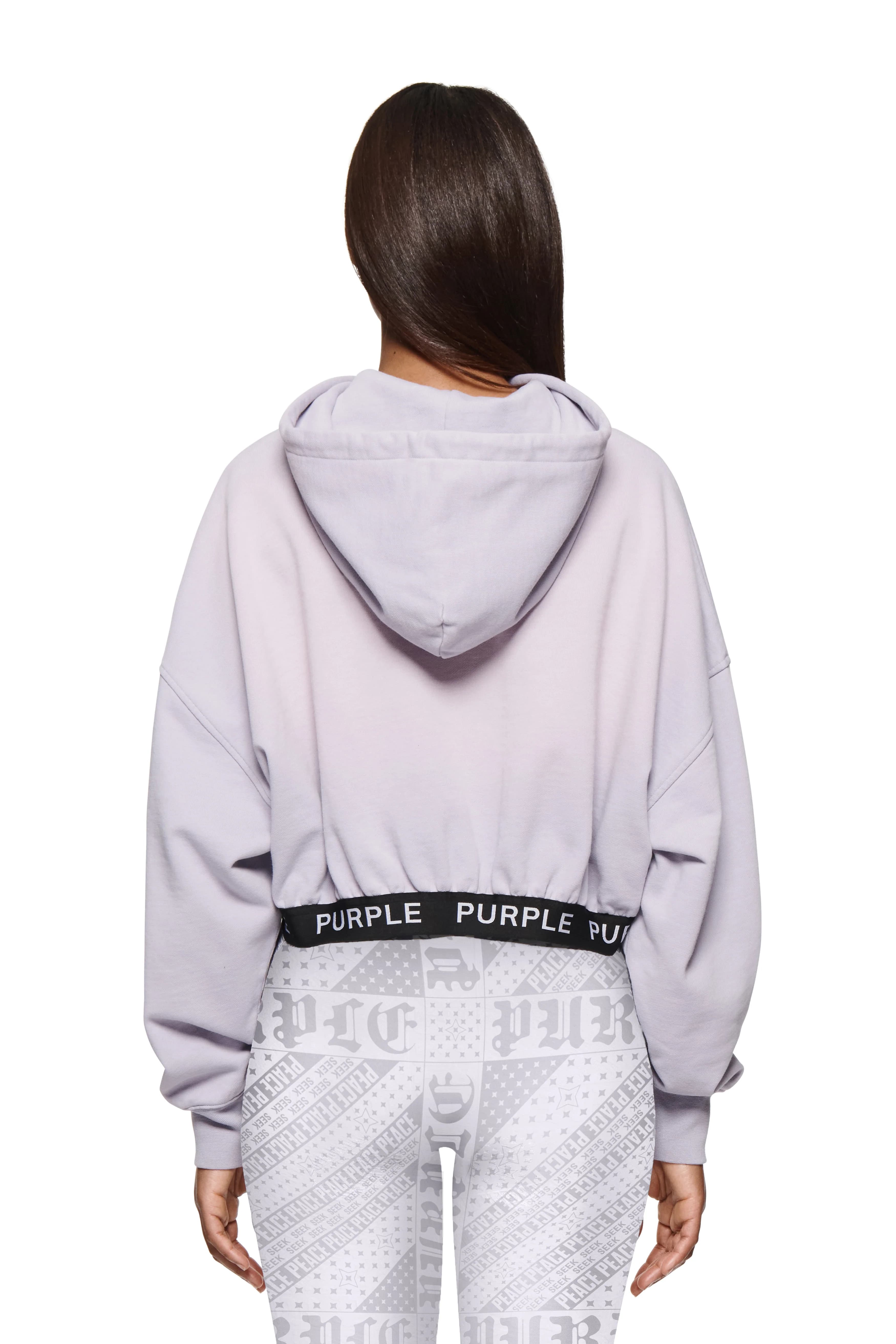 Wisteria Cropped Hoodie 2