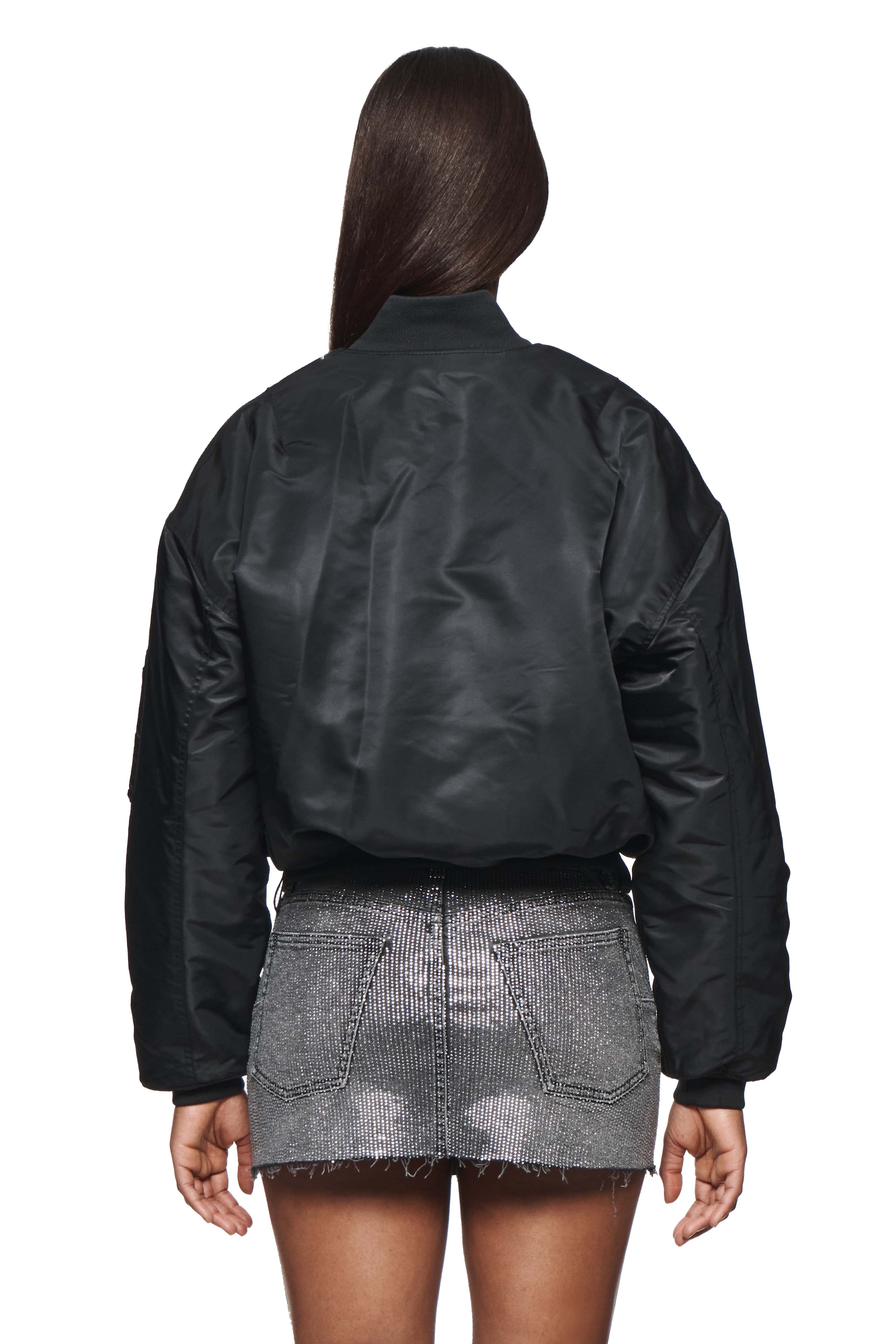 Wordmark Bomber Jacket by Purple Brand